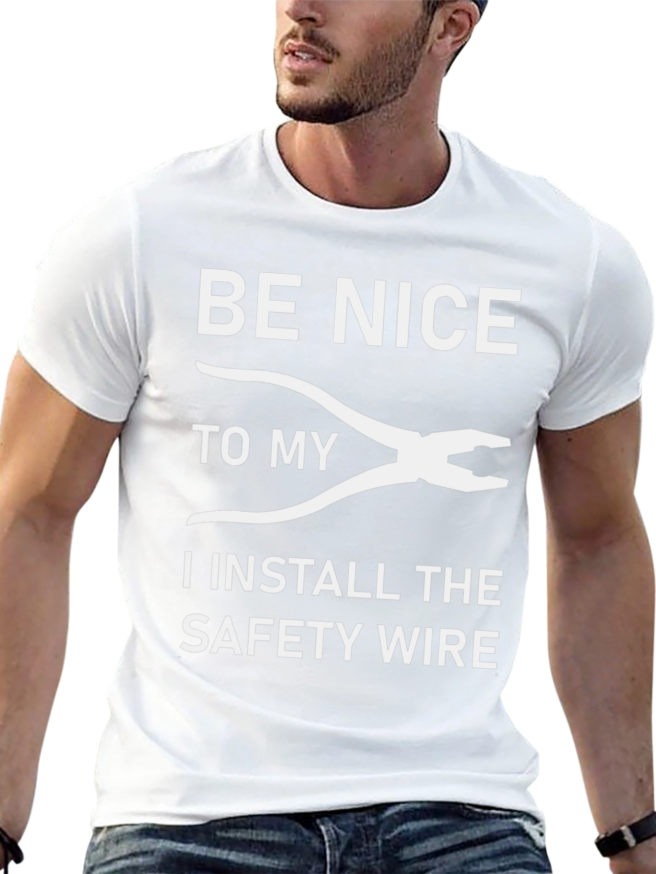 Funny Safety Wire Installer T-Shirt