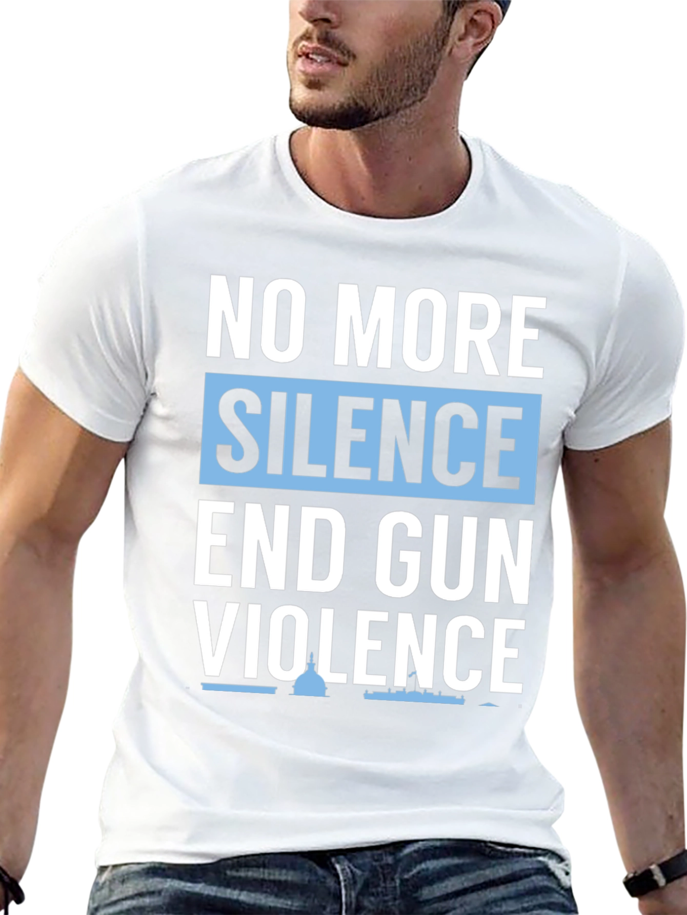 No More Silence End Gun Violence T-Shirt