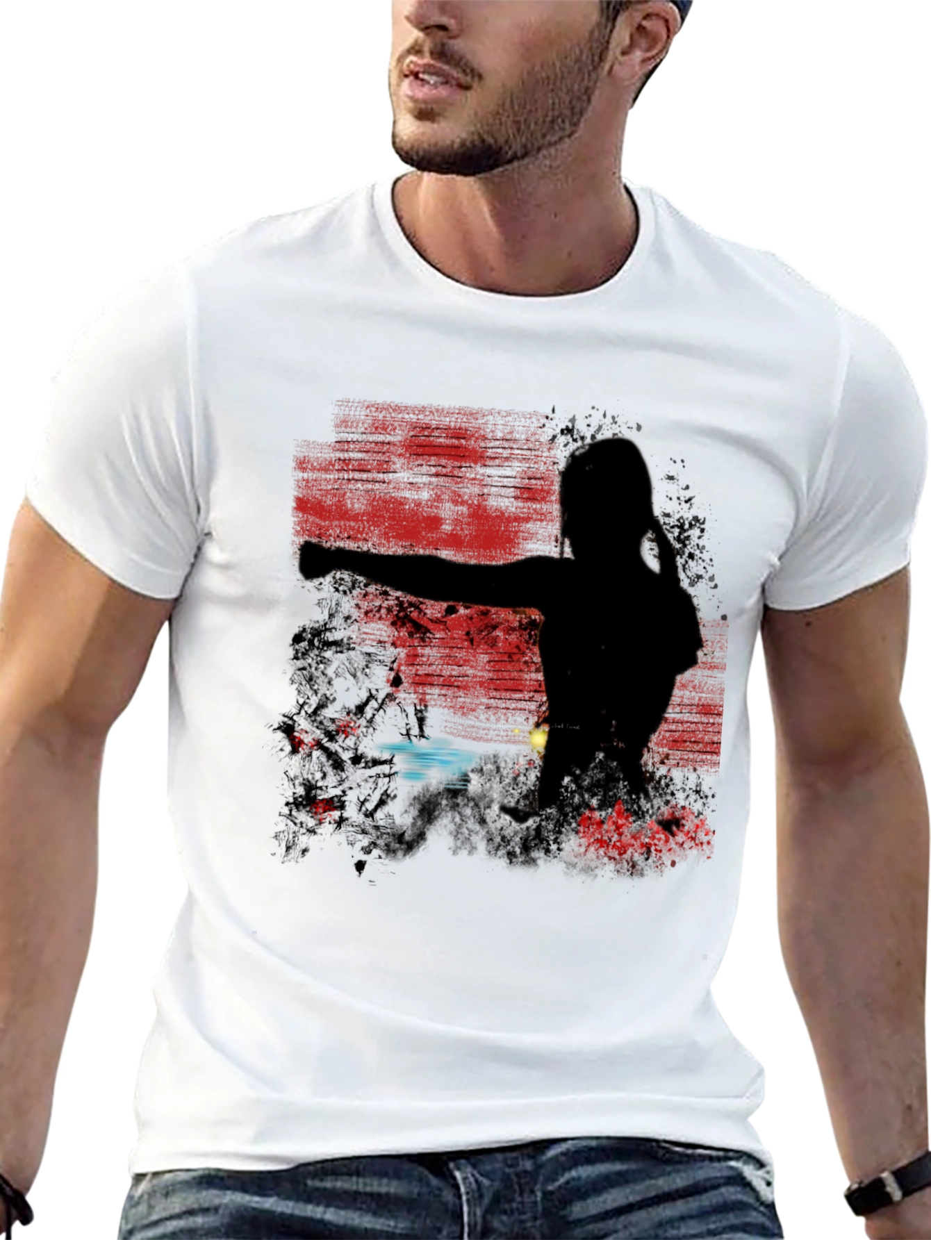 Martial Arts Silhouette T-Shirt