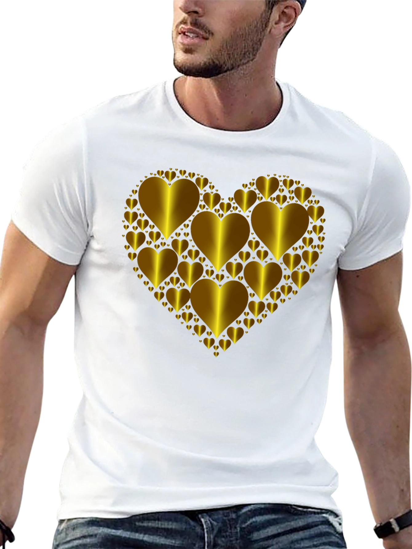 Heart of Gold Graphic Tee - Modern Fit
