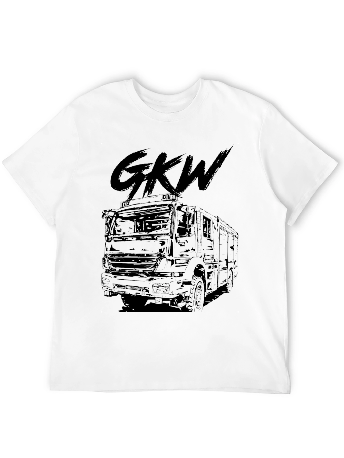 GKW Truck Graphic Tee - Black