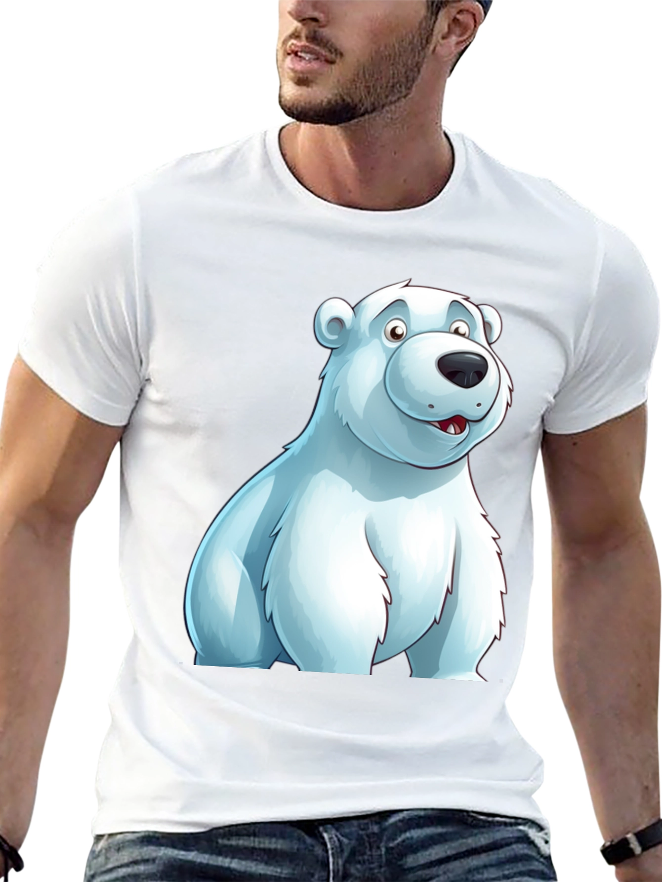 Polar Bear Graphic T-Shirt