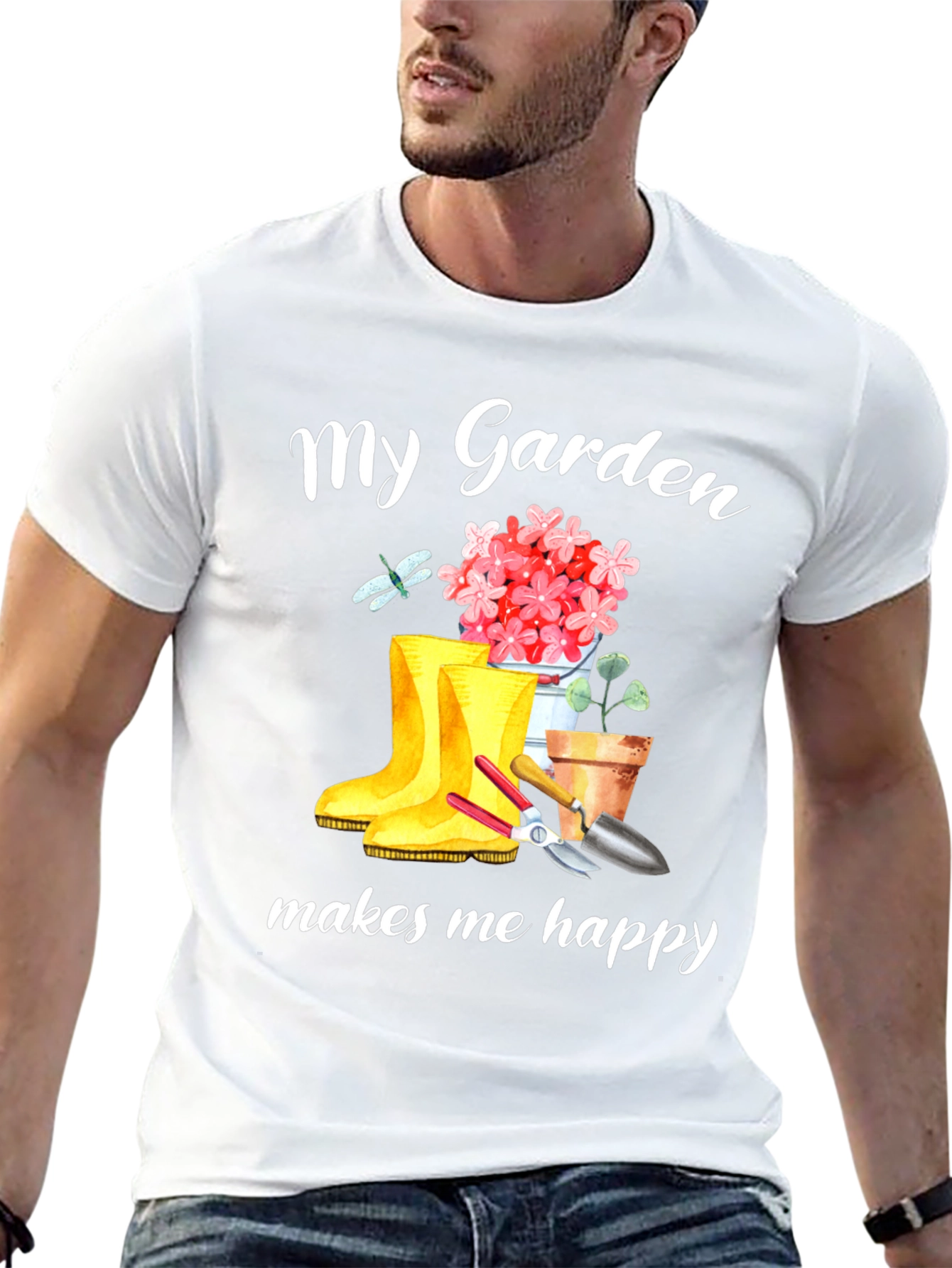 My Garden Makes Me Happy T-Shirt