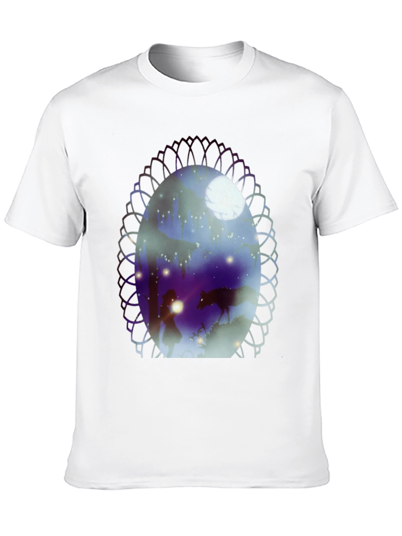 Enchanted Forest Graphic Tee - Midnight Tale