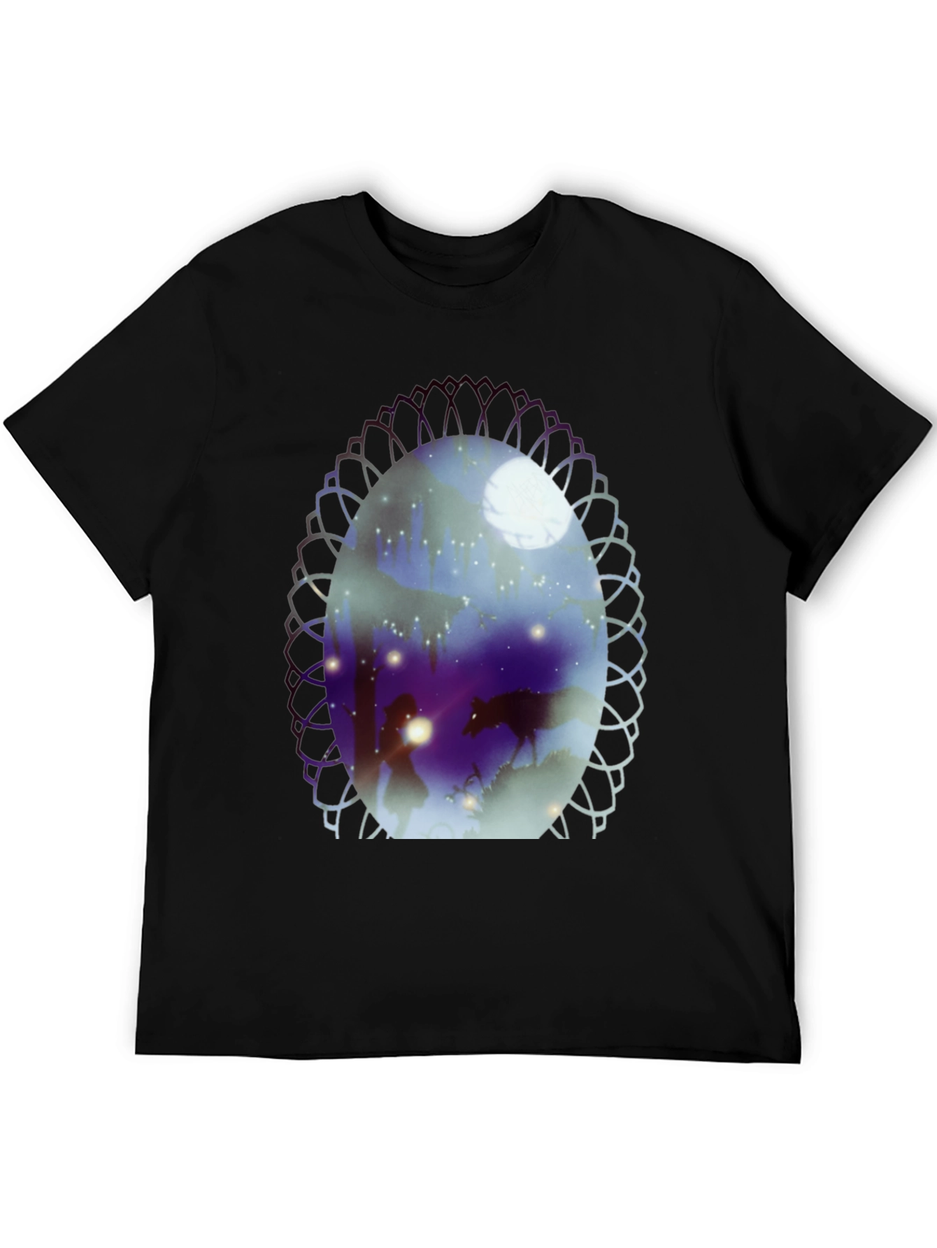 Enchanted Forest Graphic Tee - Midnight Tale