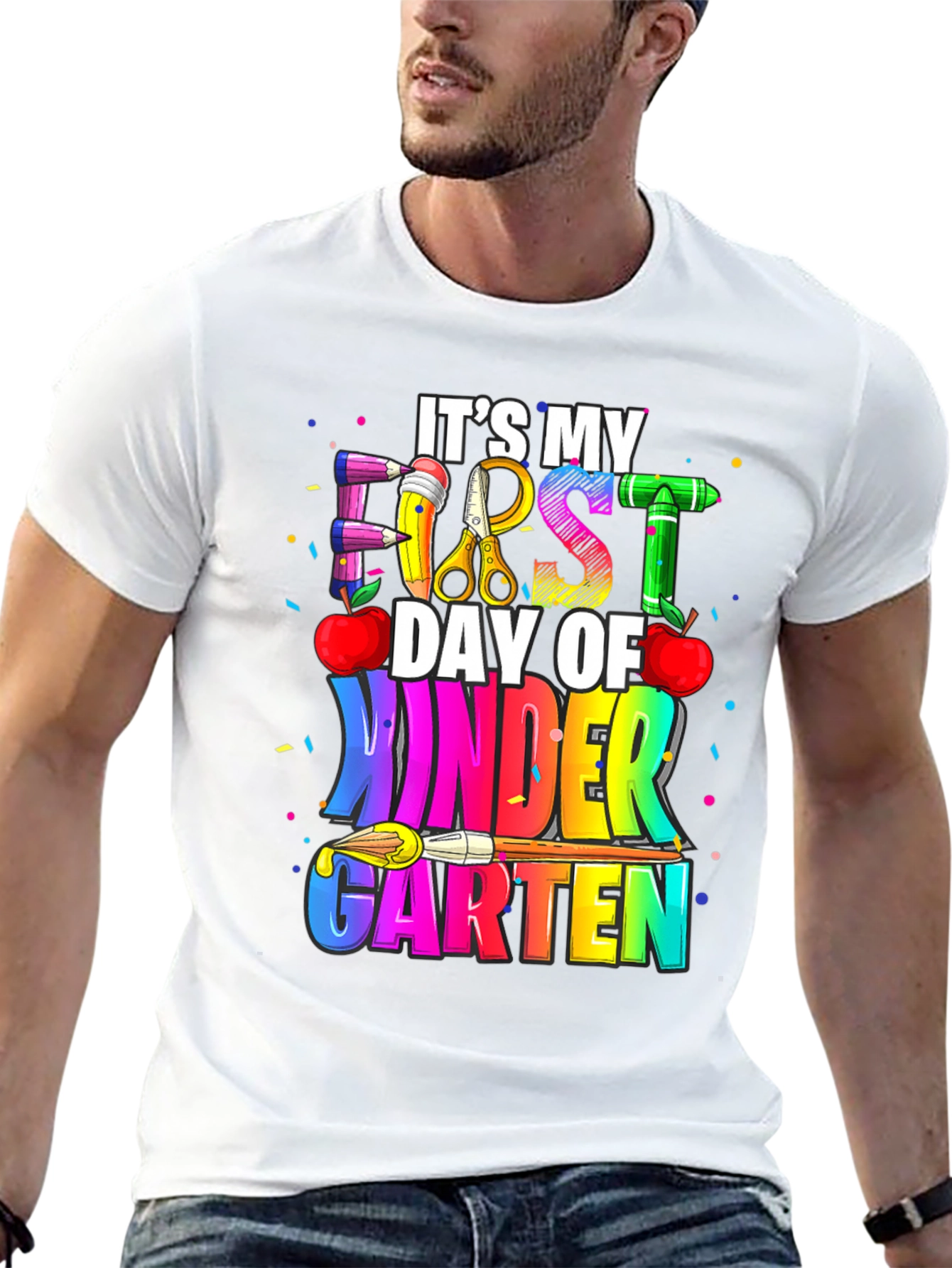 First Day of Kindergarten T-Shirt Back to School Tee