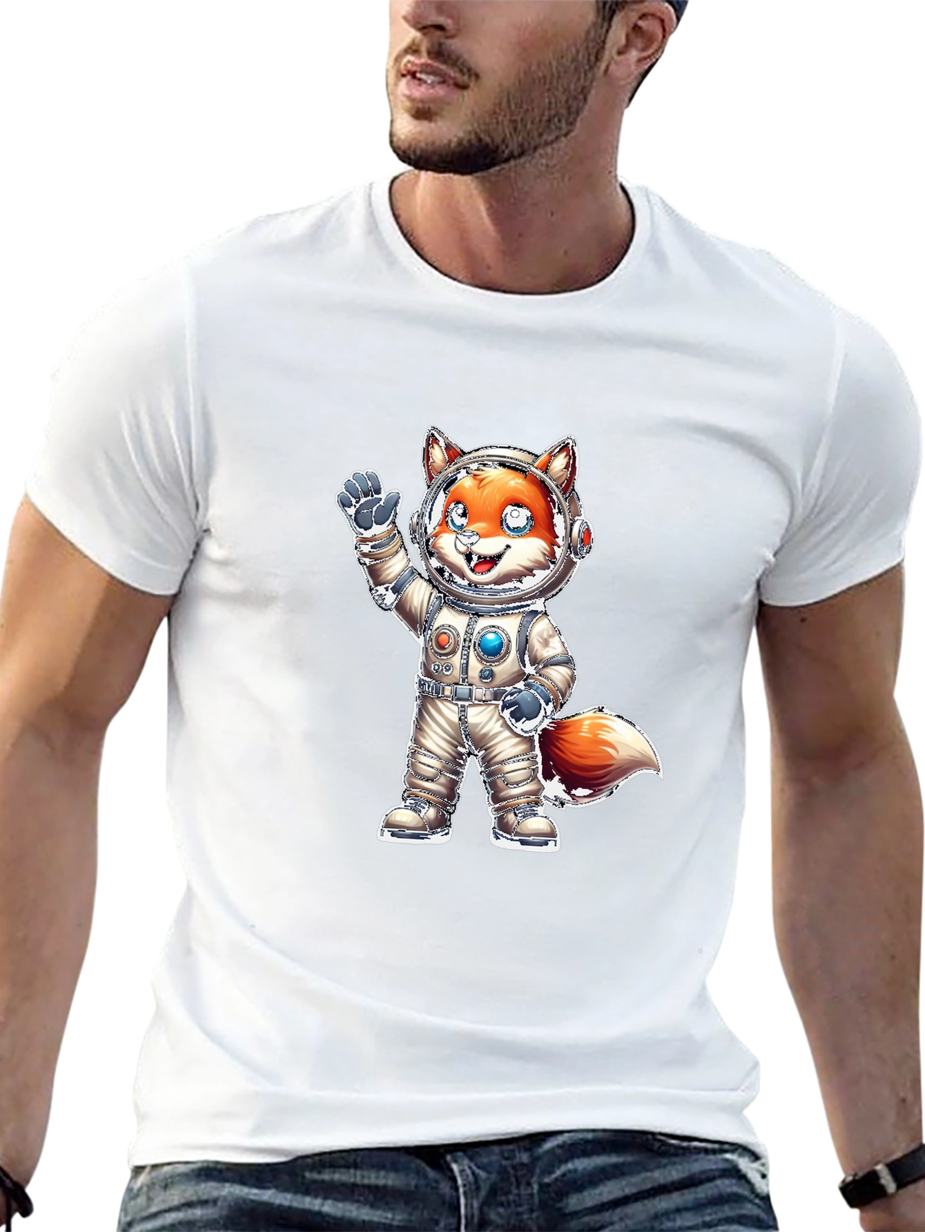 Fox Astronaut T-Shirt