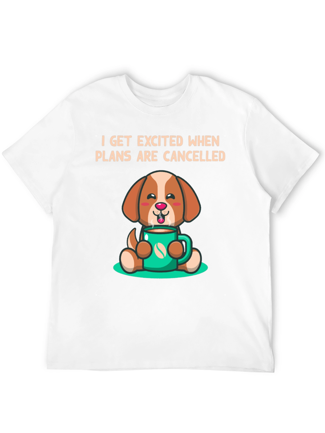 Funny Dog Coffee Lover T-Shirt