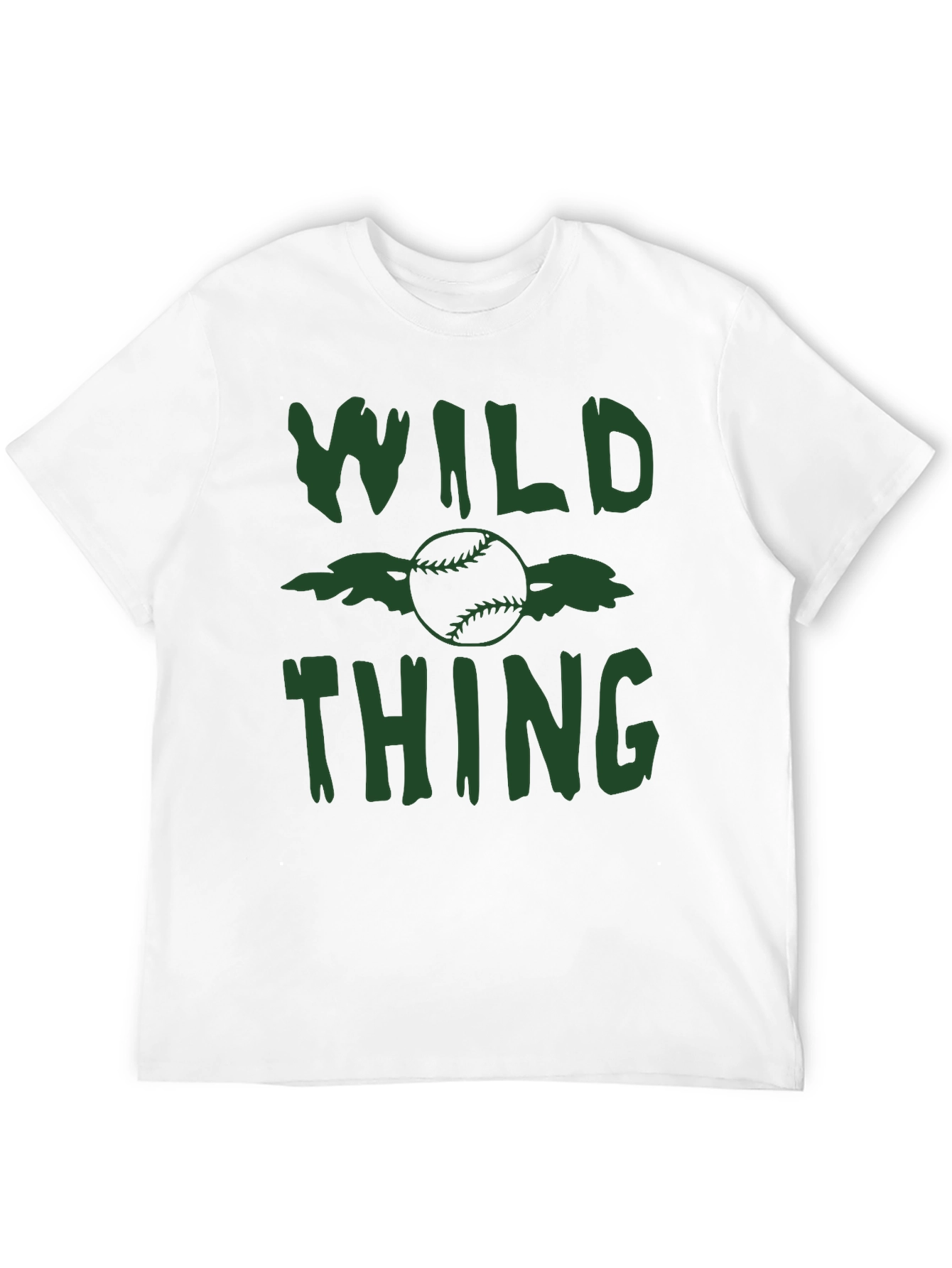 Wild Thing Baseball Graphic T-Shirt