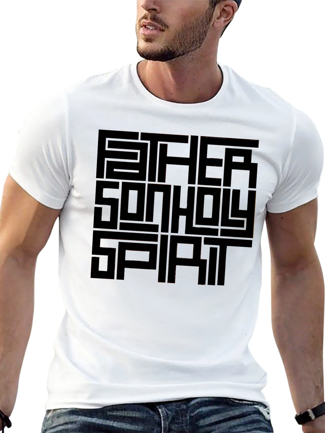 Father Son Holy Spirit Graphic T-Shirt