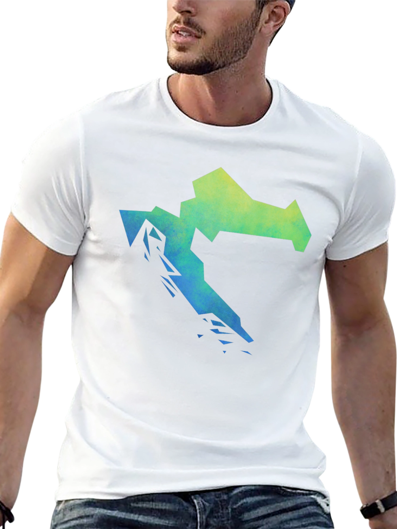 Croatia Map T-Shirt - Gradient Design