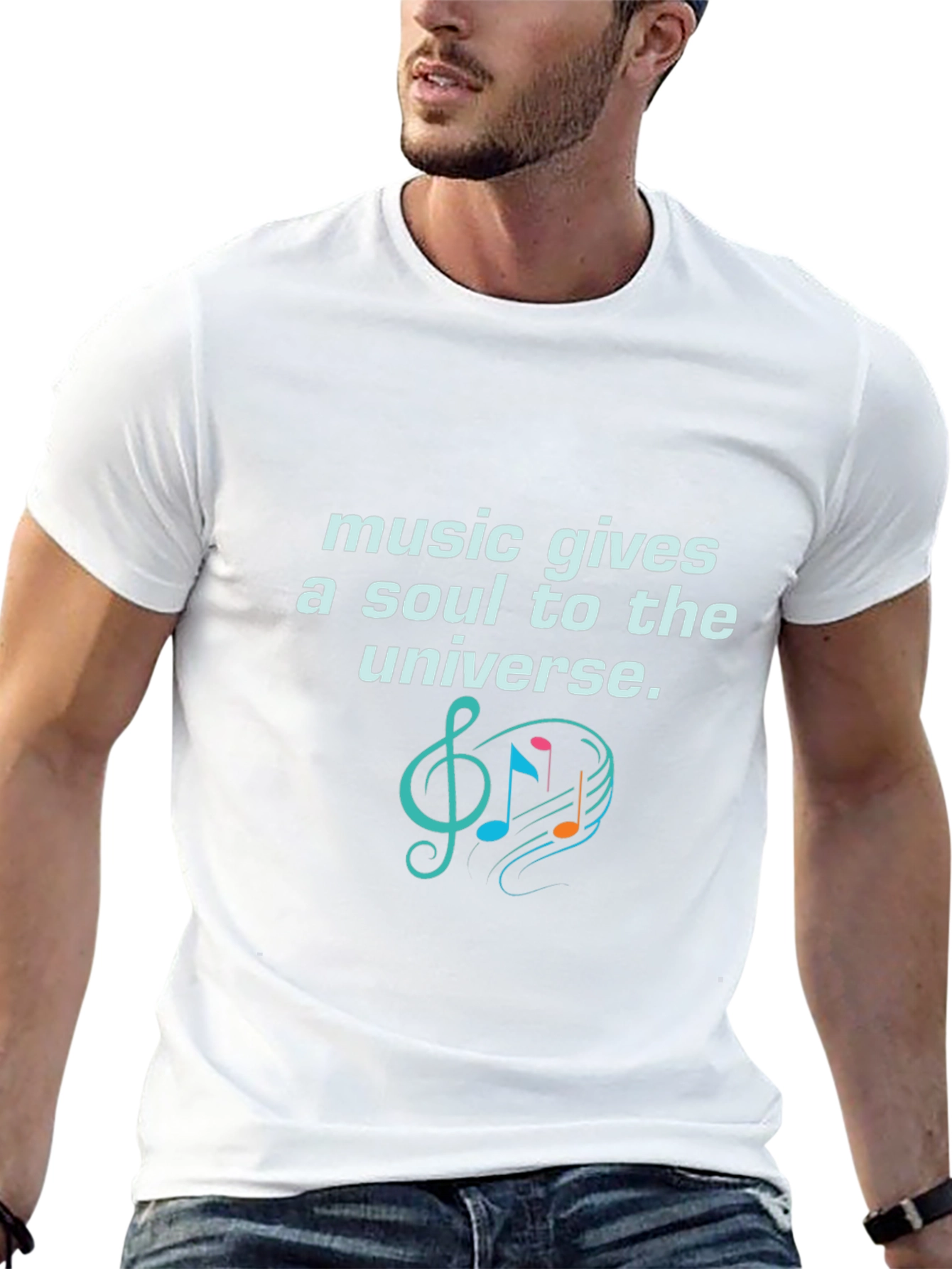 Music Gives a Soul T-Shirt - Unique Graphic Tee