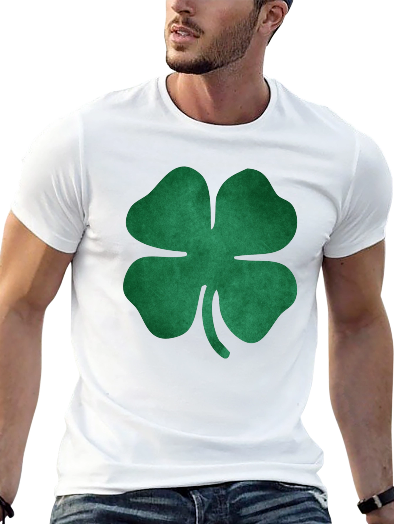 Lucky Green Shamrock T-Shirt - St. Patricks Day Apparel