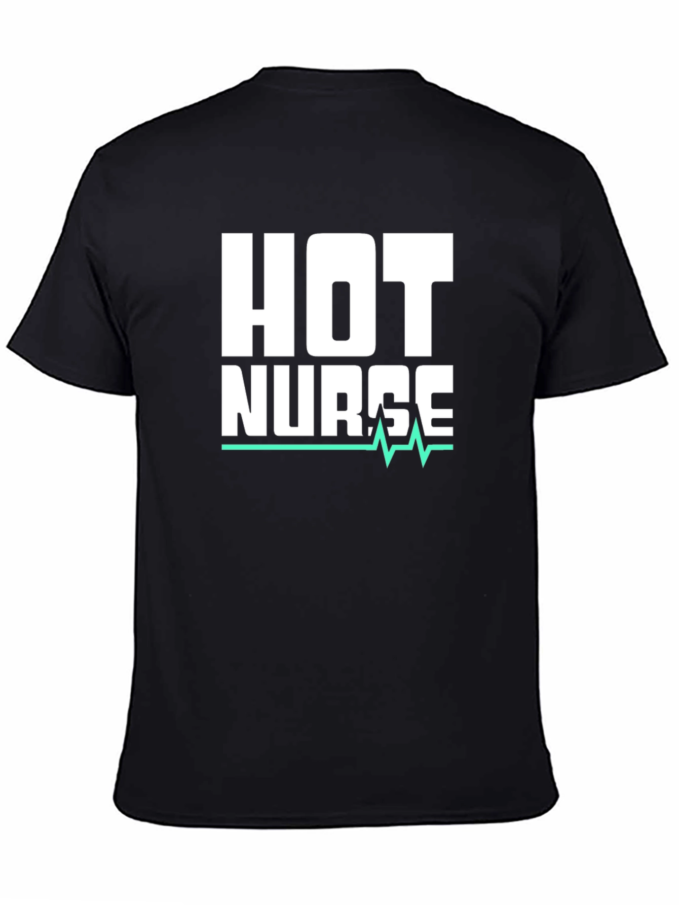 Hot Nurse Graphic Tee - Black