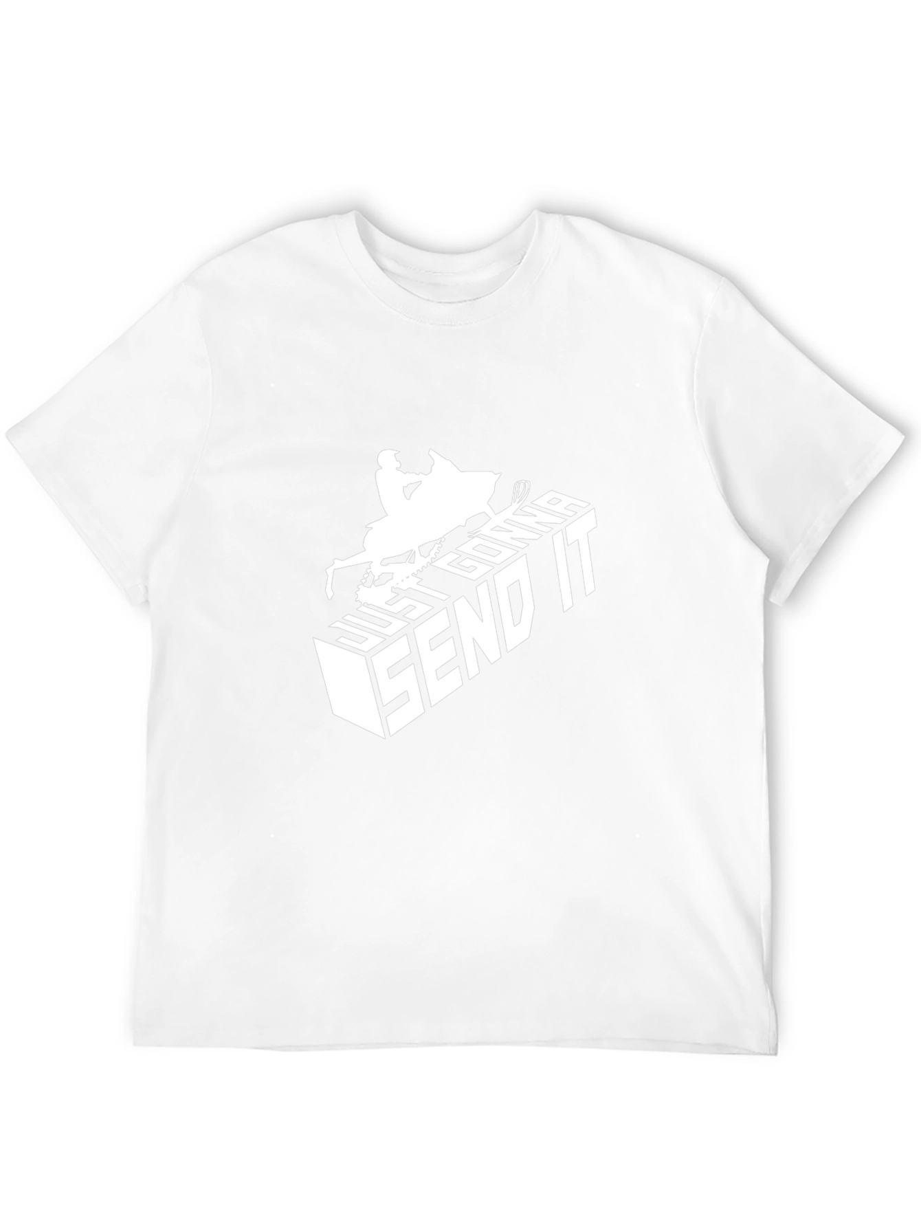 Just Gonna Send It T-Shirt Snowmobile Rider Tee