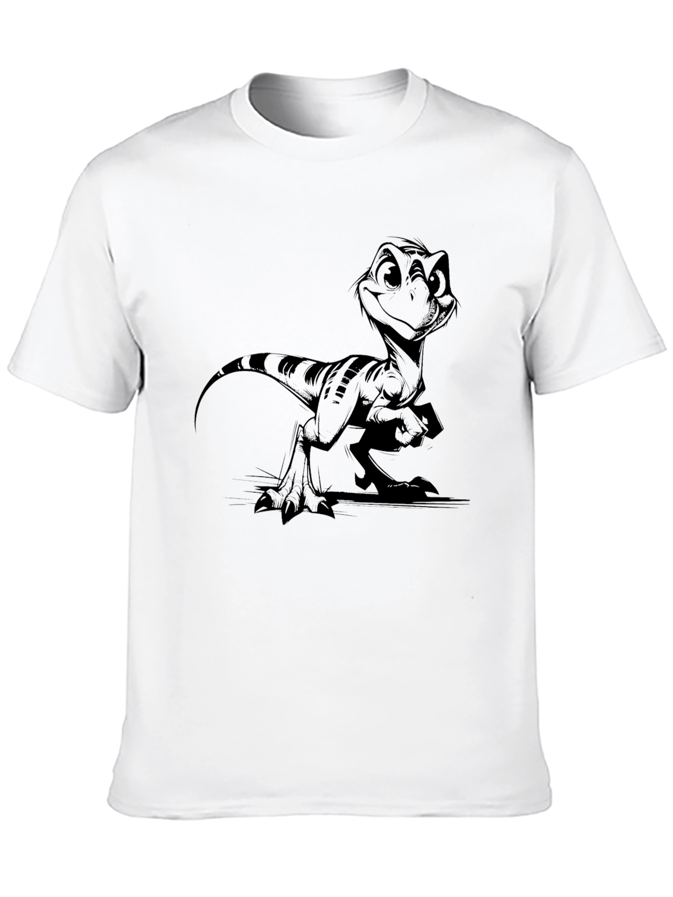 Dino Graphic Tee - Black