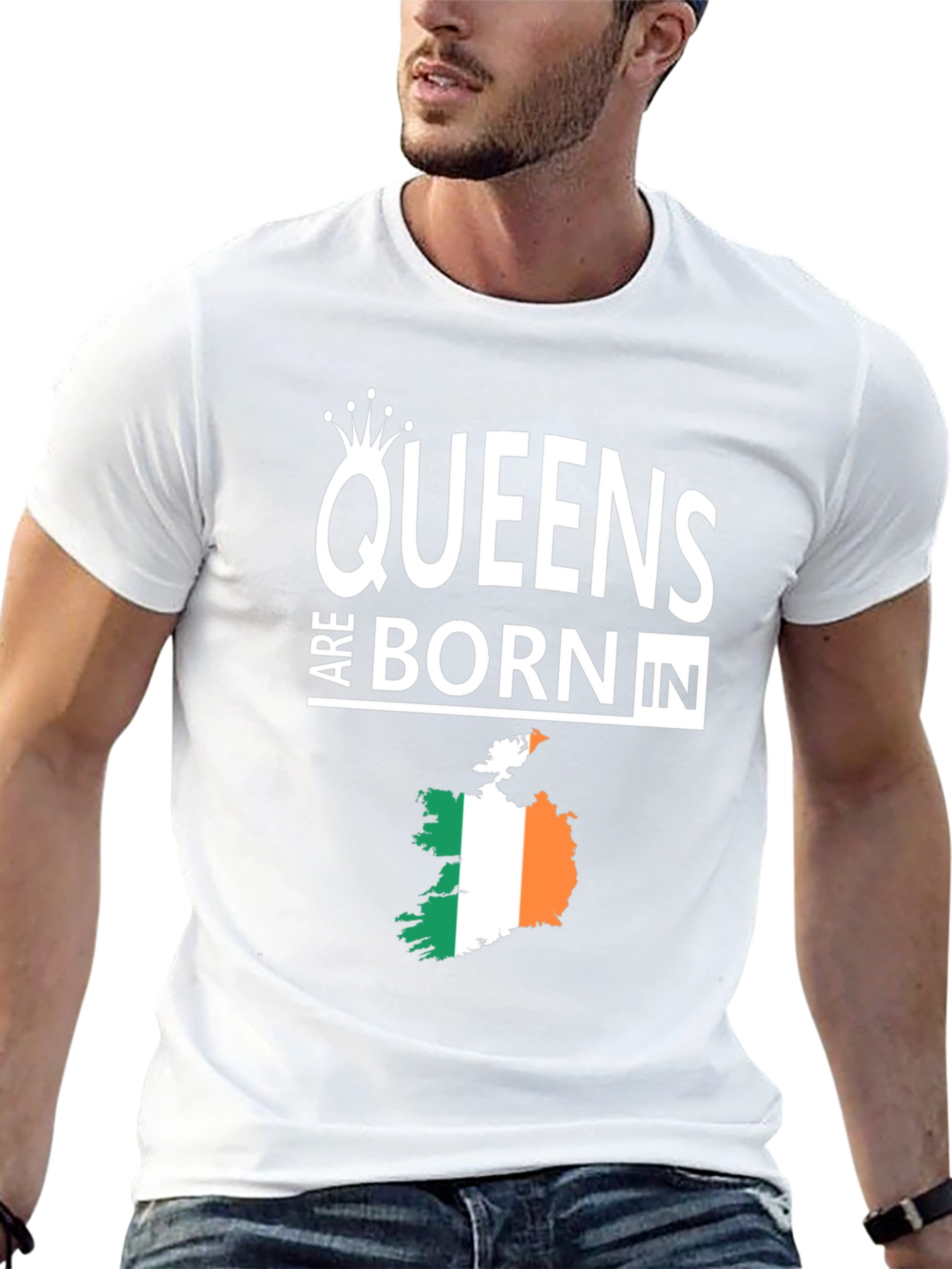 Queens Are Born In Ireland T-Shirt