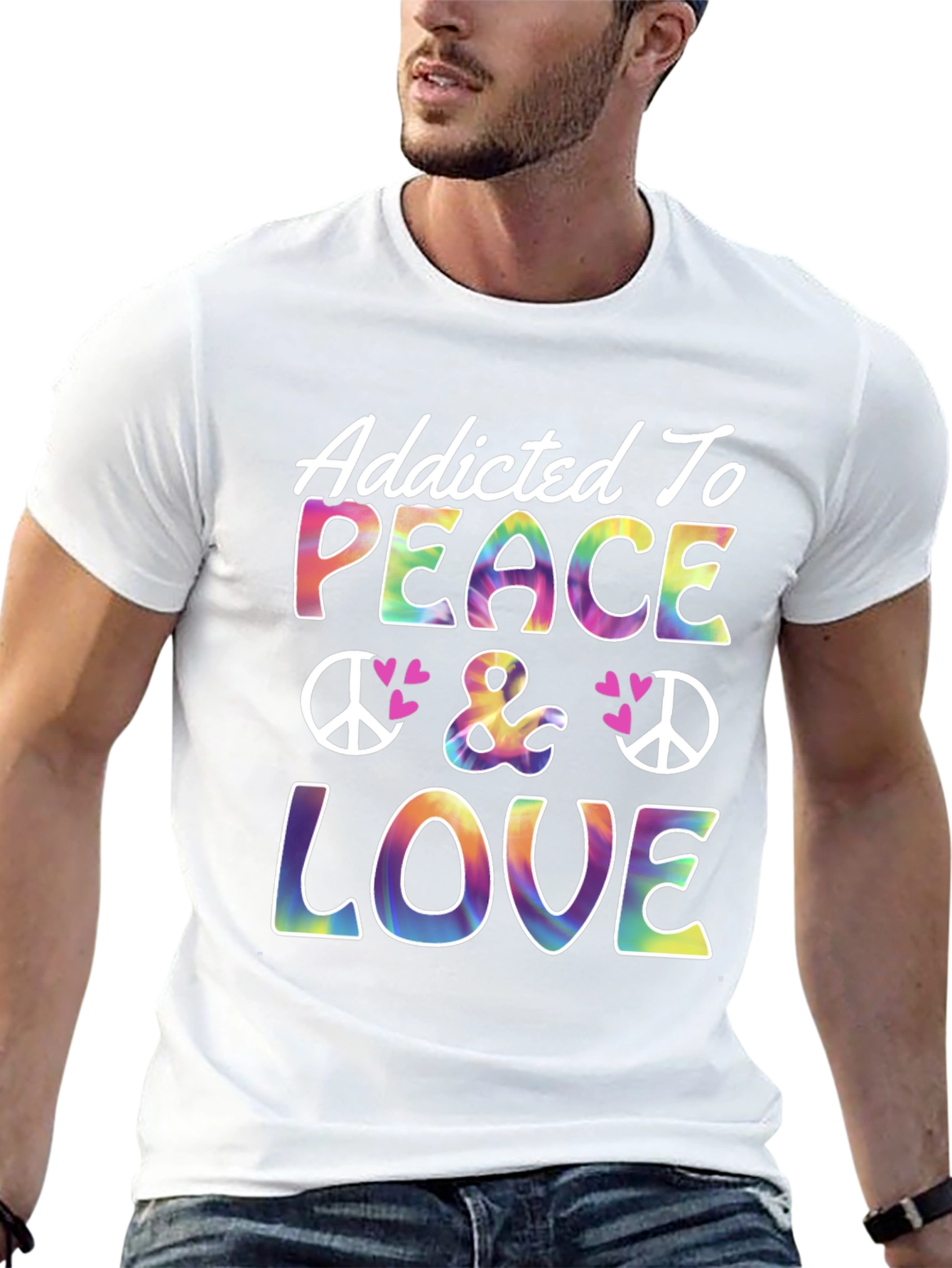 Addicted To Peace & Love T-Shirt