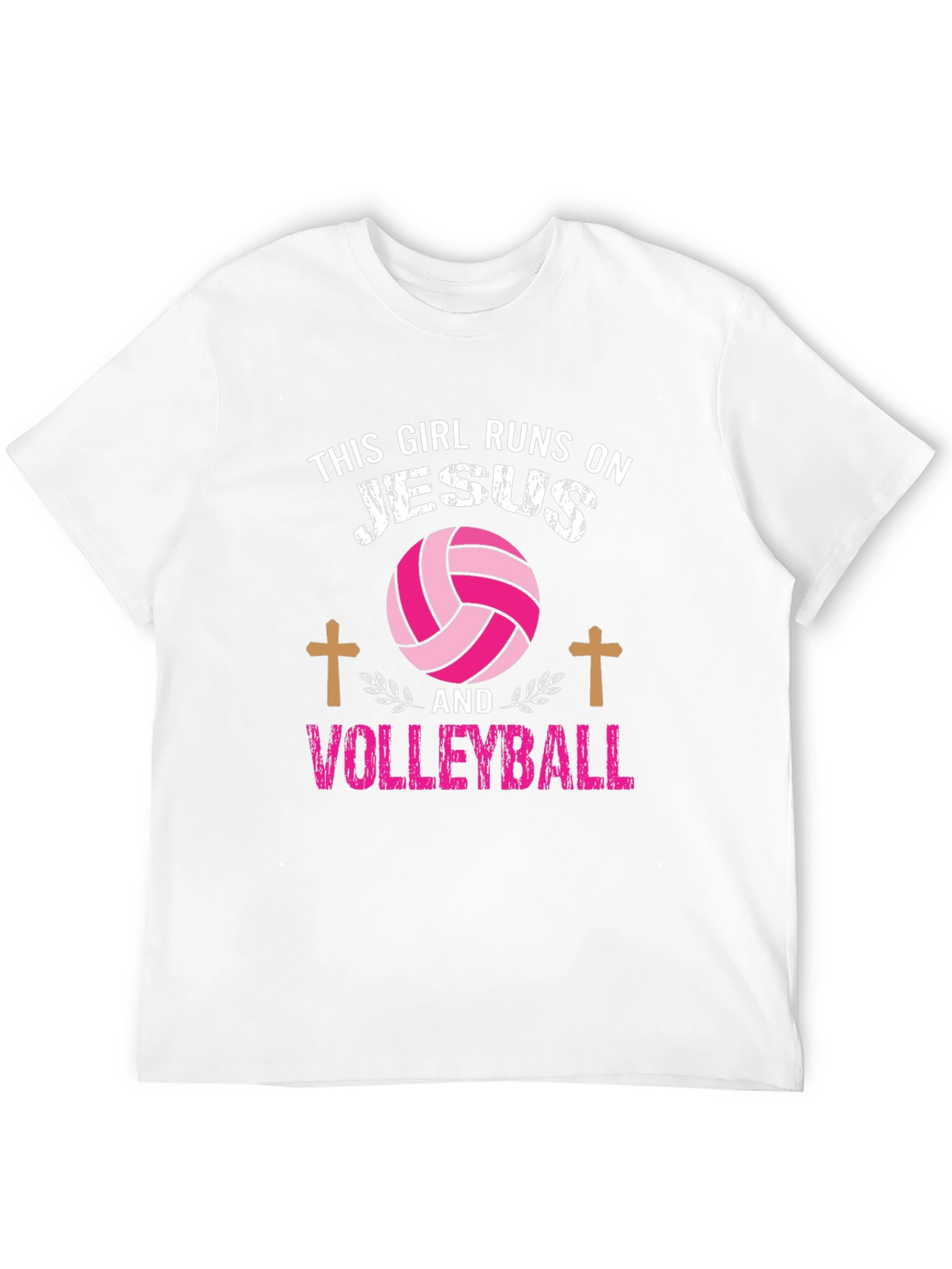 Jesus and Volleyball T-Shirt