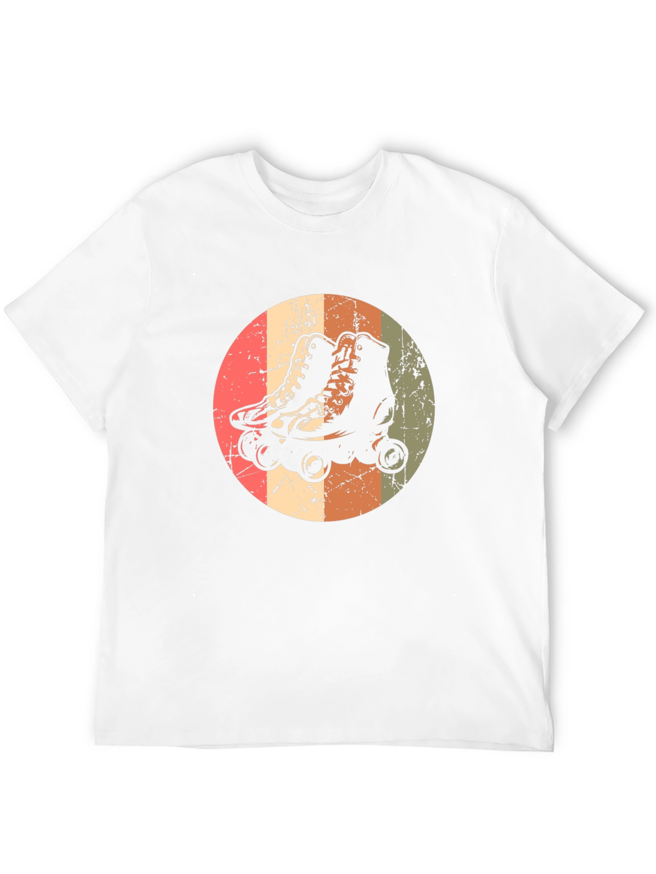 Retro Roller Skate Graphic Tee