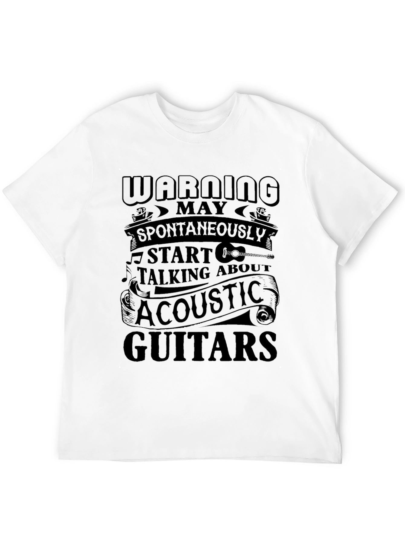 Acoustic Guitar Fan T-Shirt