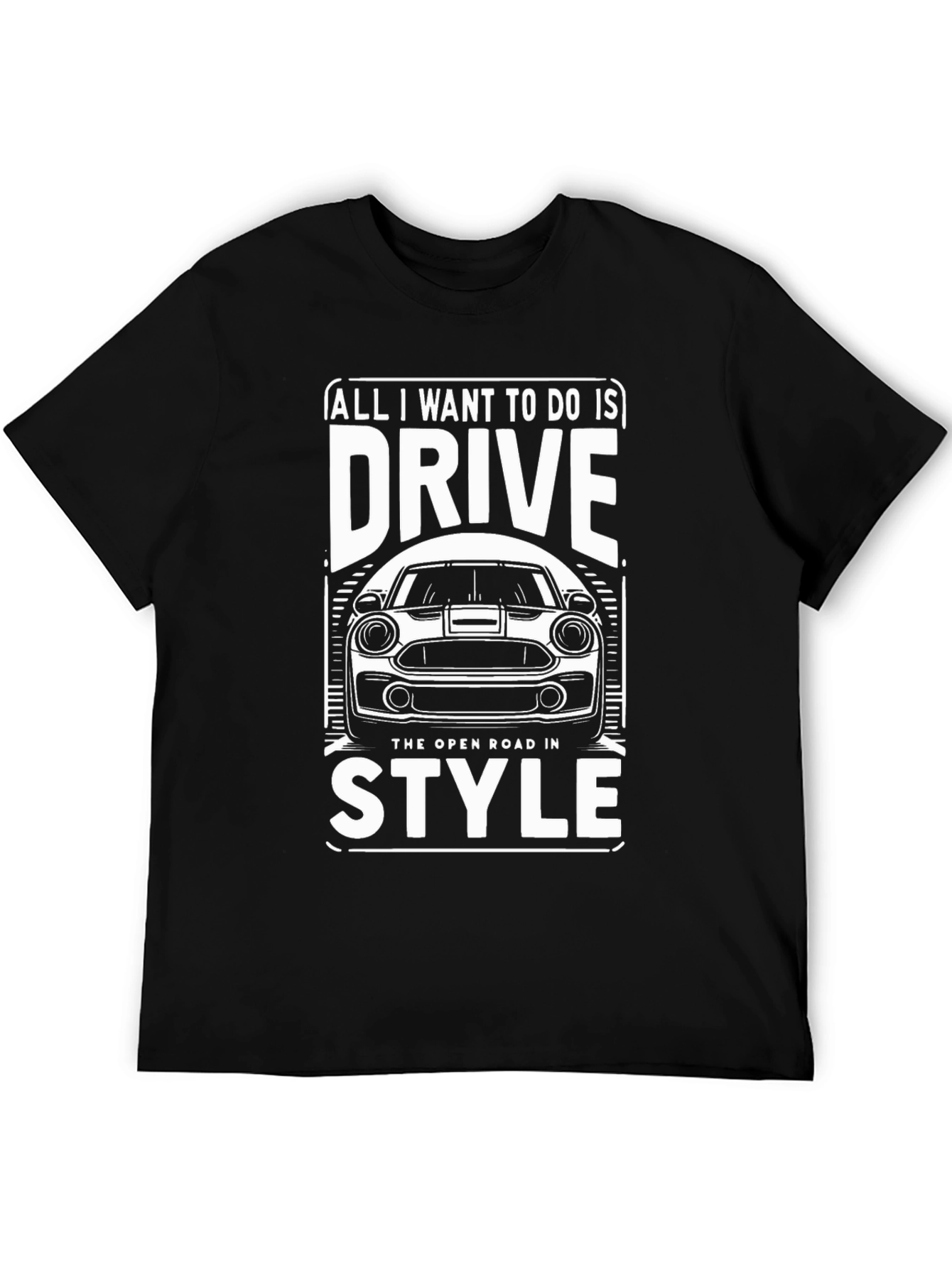 Drive in Style Graphic Tee
