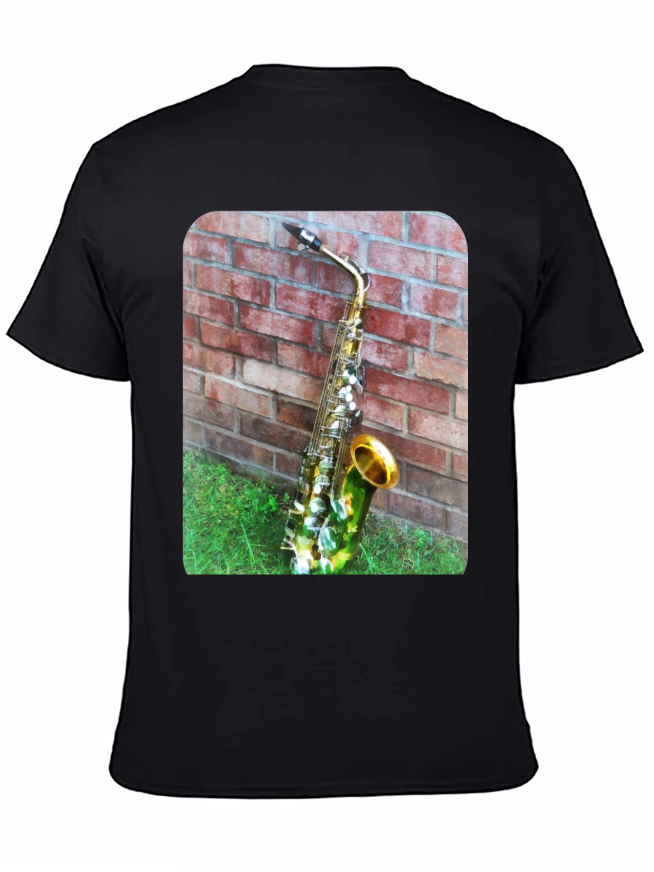 Saxophone Graphic T-Shirt - Music Lover Tee