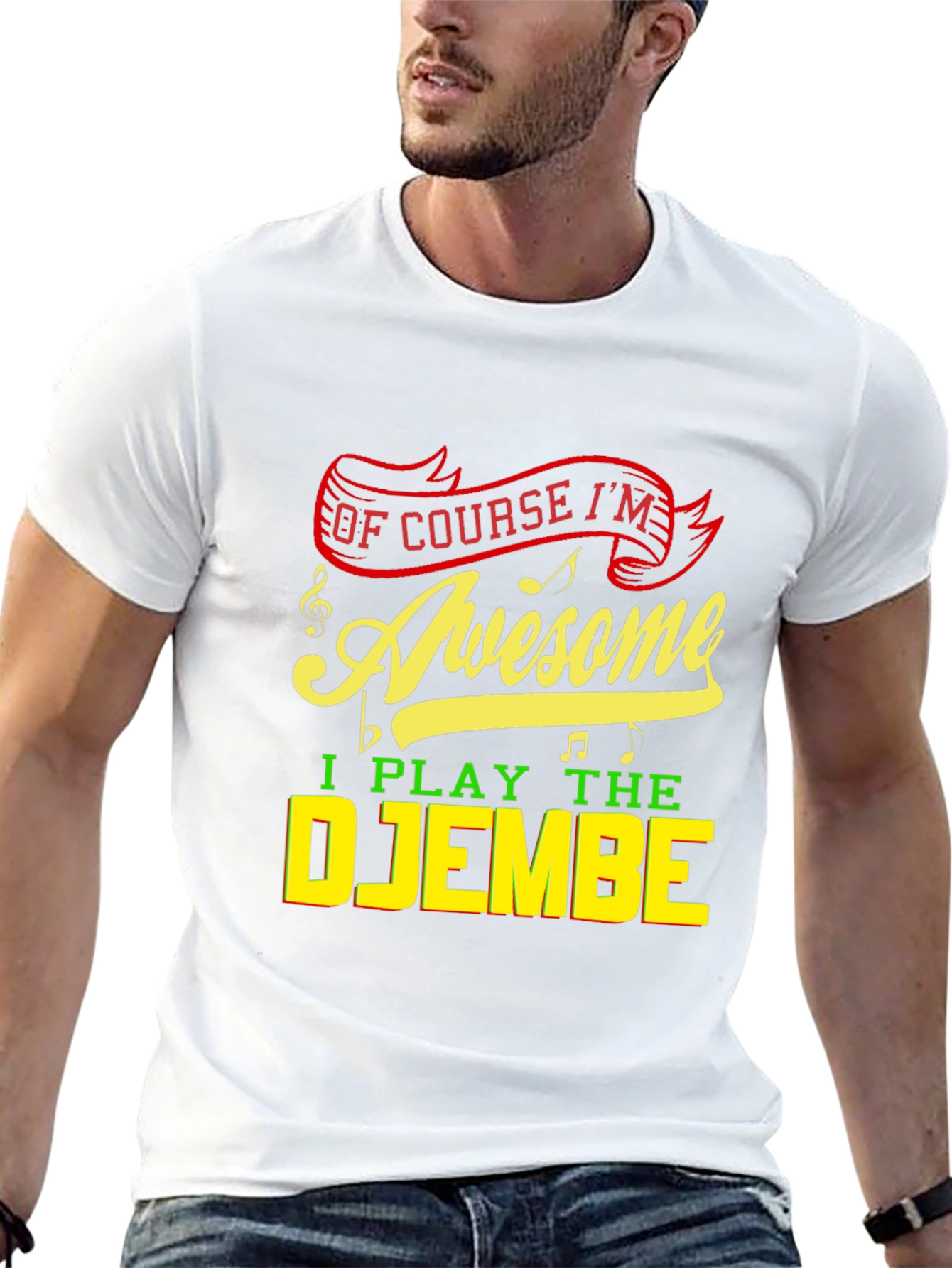 Awesome Djembe Player T-Shirt