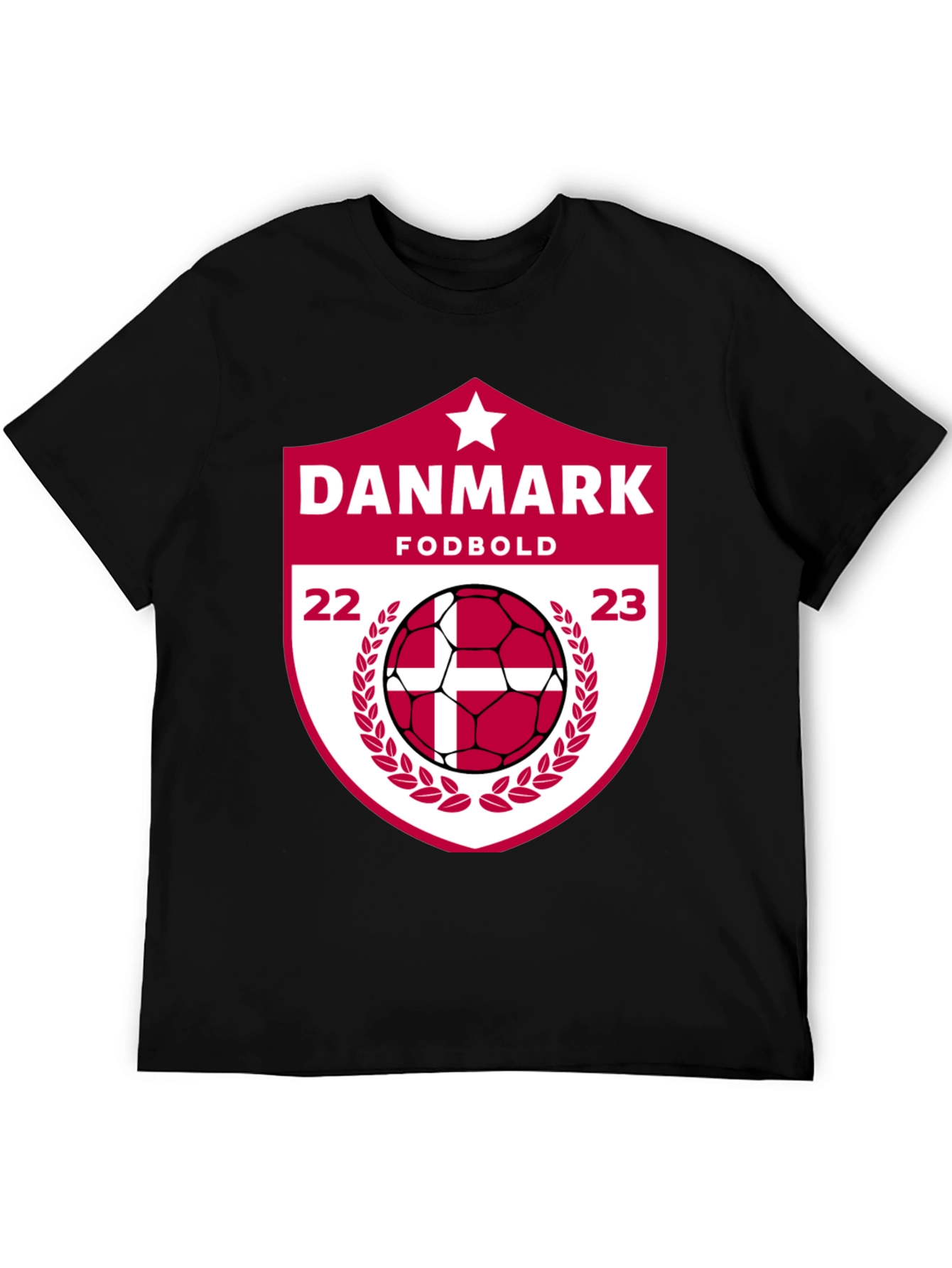Denmark Soccer T-Shirt - Fodbold Fan Apparel