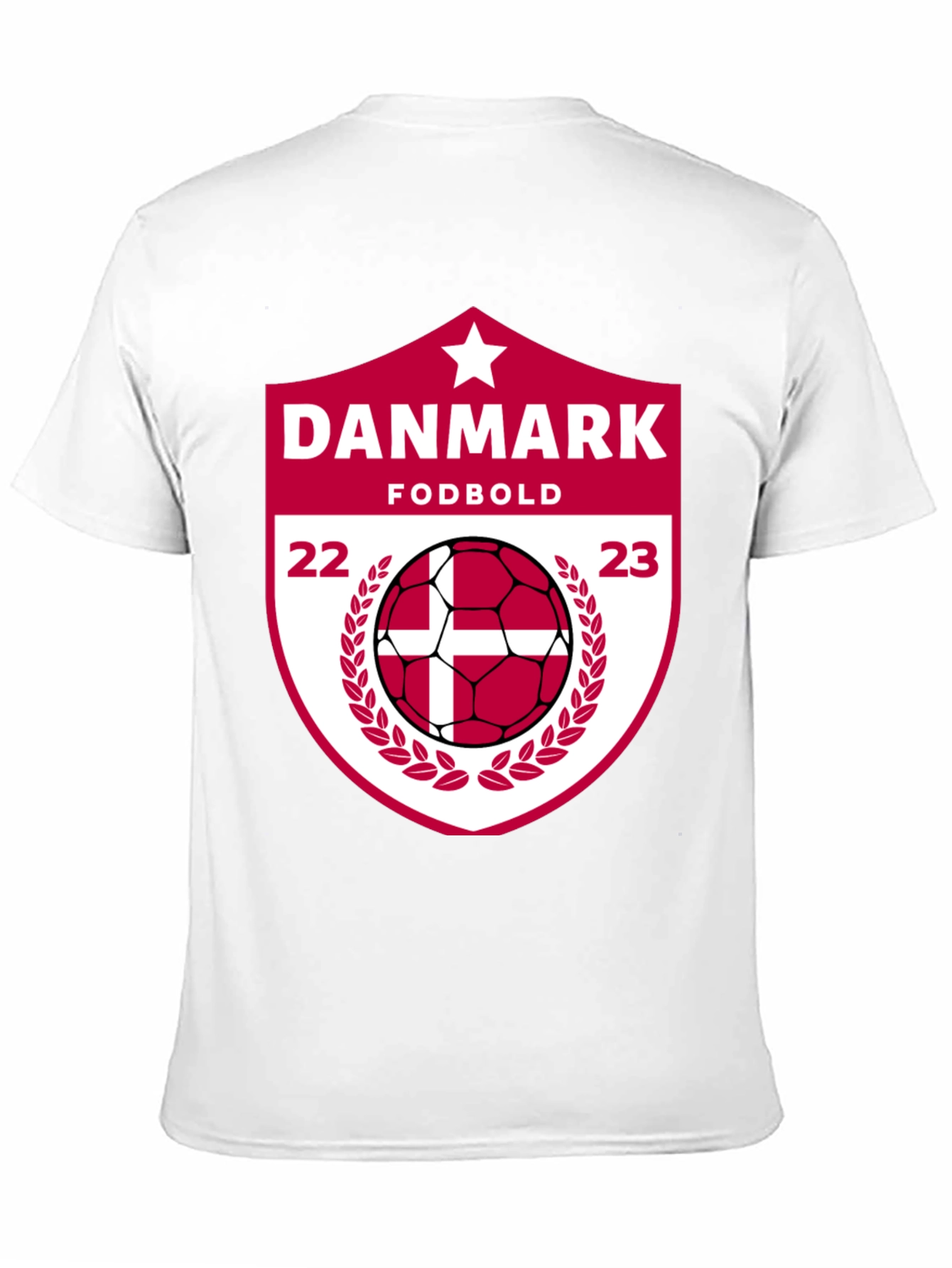 Denmark Soccer T-Shirt - Fodbold Fan Apparel