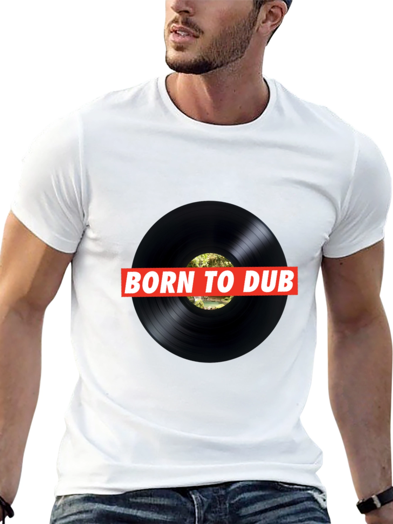 Born To Dub Black T-Shirt