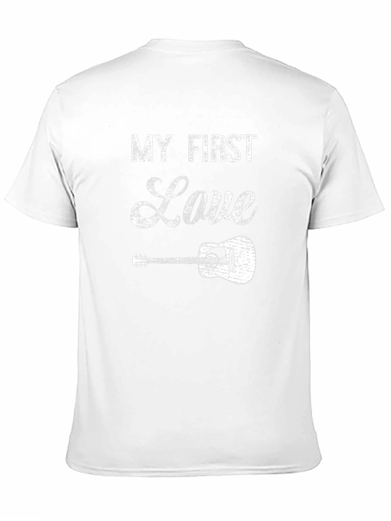 My First Love Guitar T-Shirt - Music Lover Tee