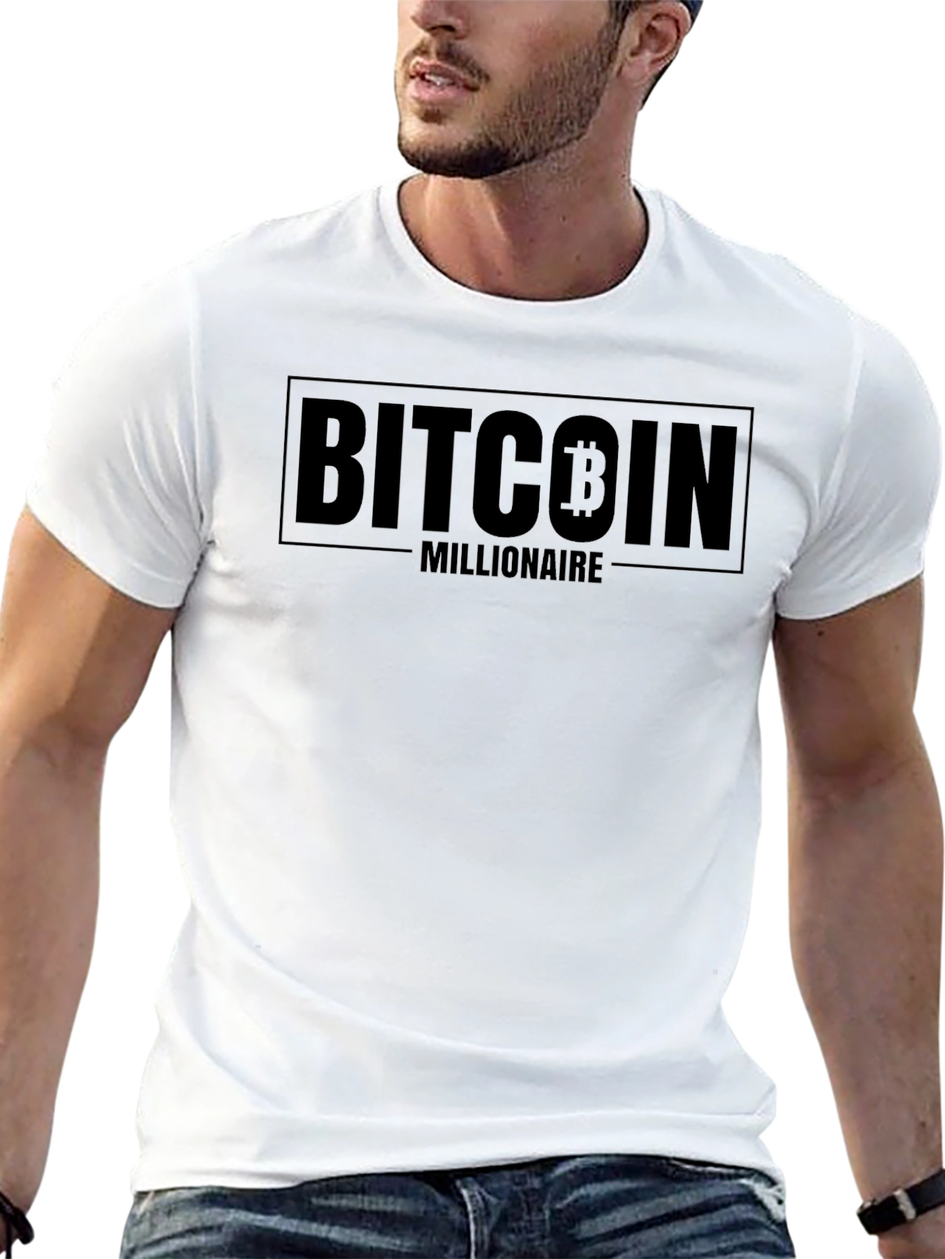 Bitcoin Millionaire Graphic Tee - Black