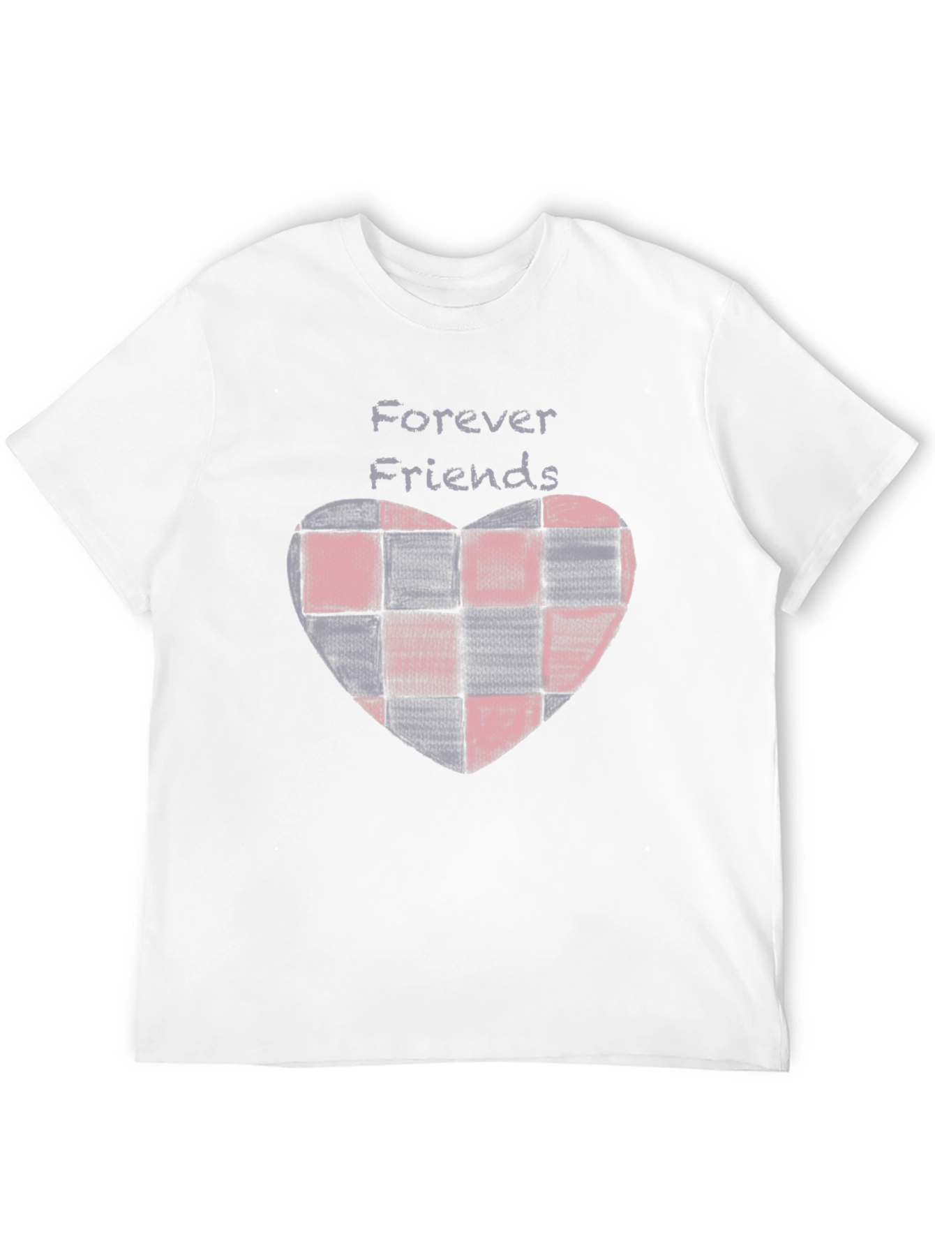 Forever Friends Heart Graphic T-Shirt