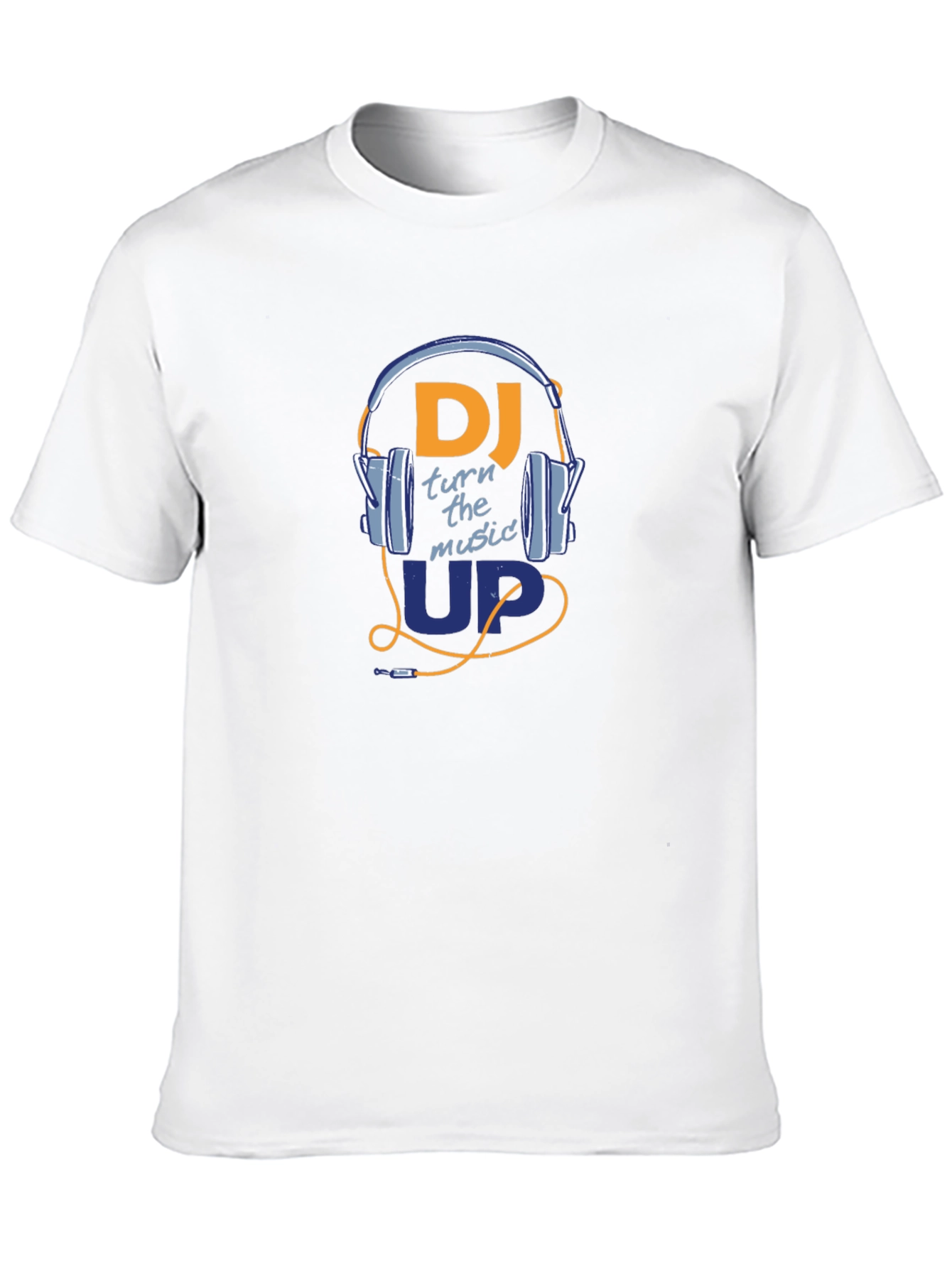 DJ Headphones Graphic Tee - Music Lovers T-Shirt