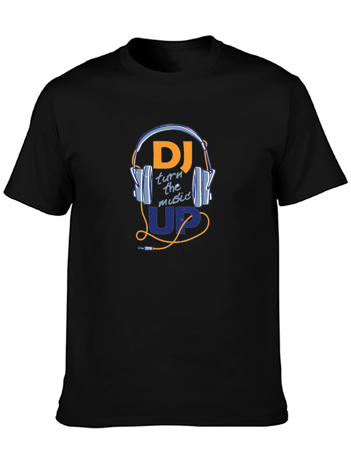 DJ Headphones Graphic Tee - Music Lovers T-Shirt