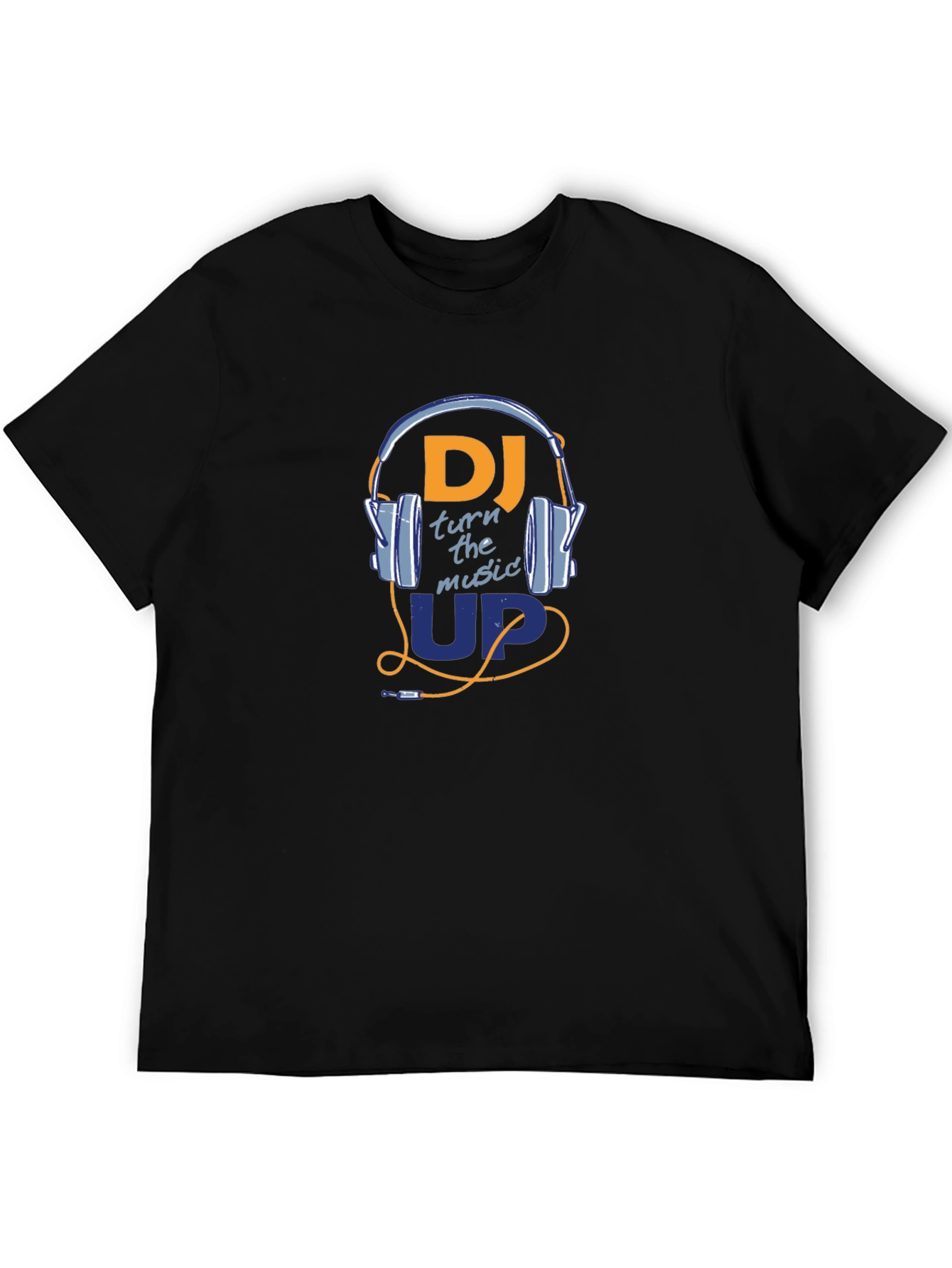 DJ Headphones Graphic Tee - Music Lovers T-Shirt