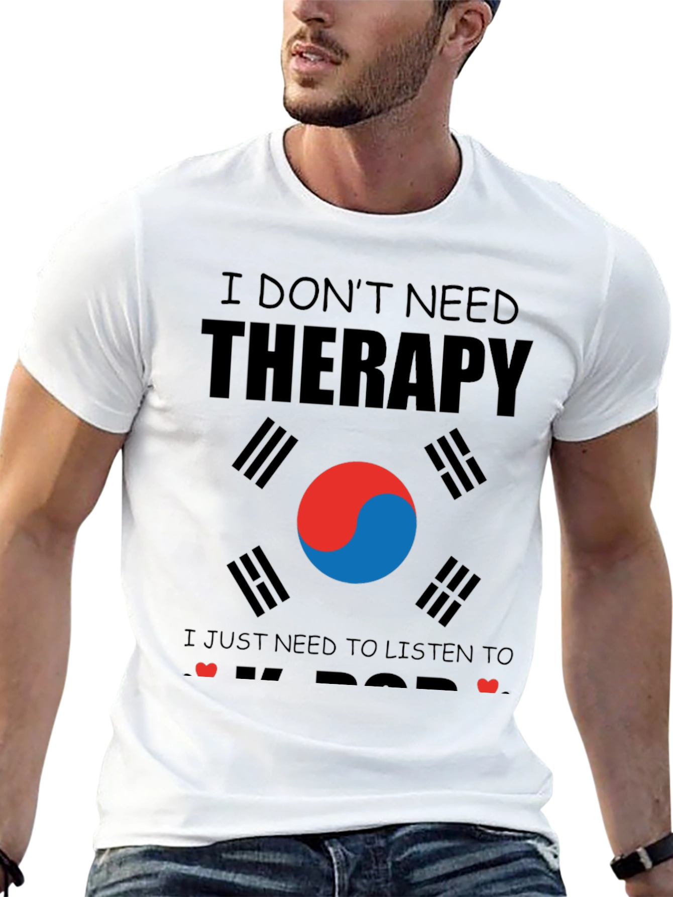 K-Pop Therapy T-Shirt - Music Lover Tee