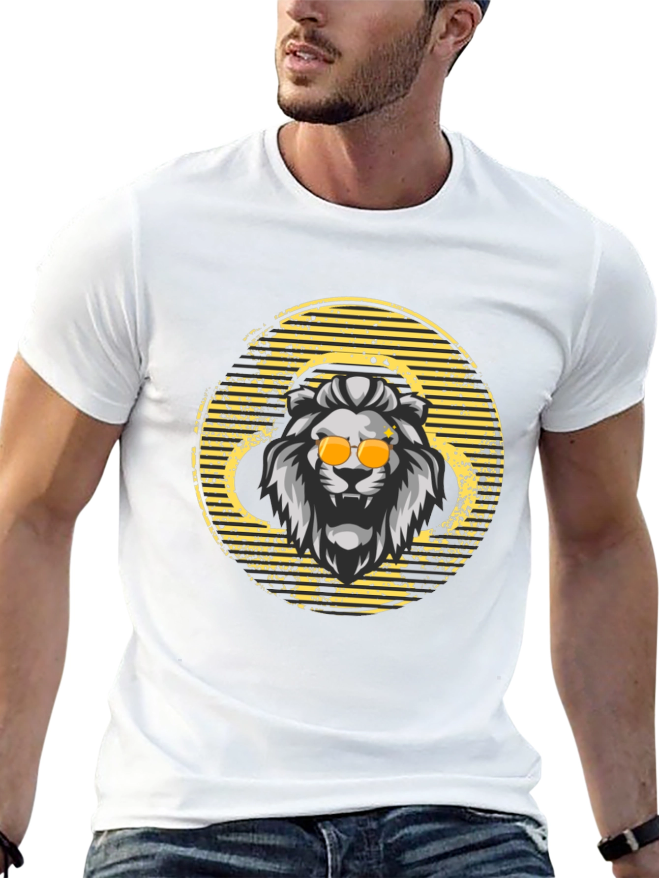 Cool Lion Graphic Tee
