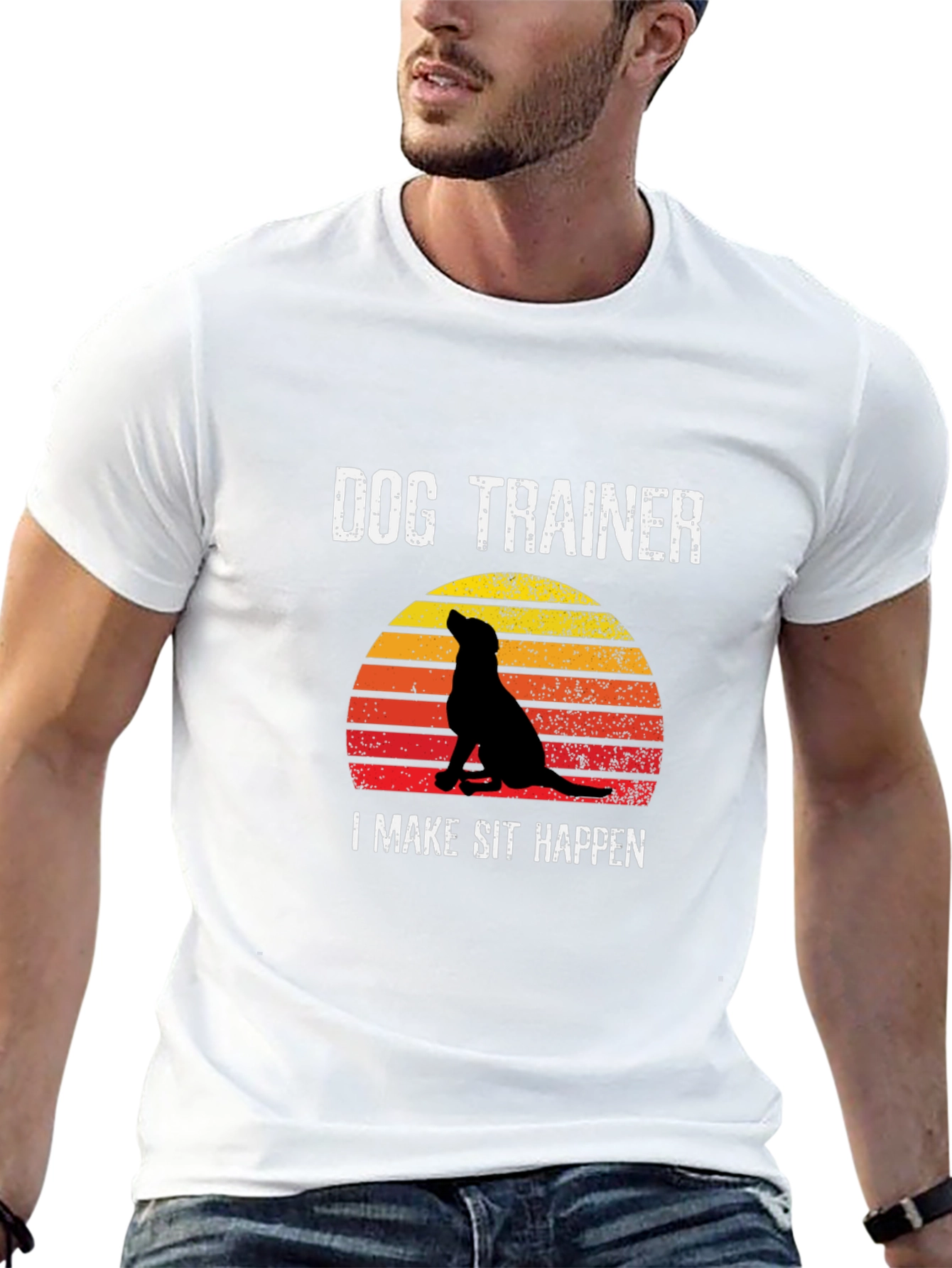 Dog Trainer T-Shirt: I Make Sit Happen!
