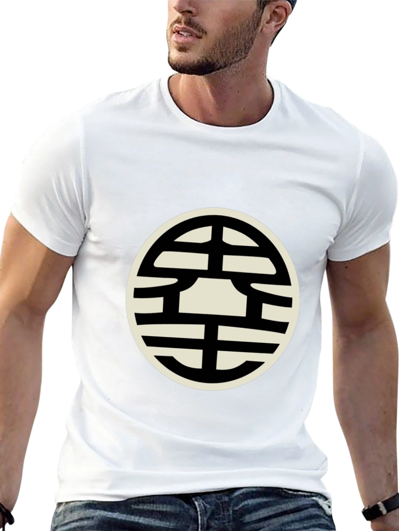 Dragon Ball Z Kanji Symbol Black T-Shirt