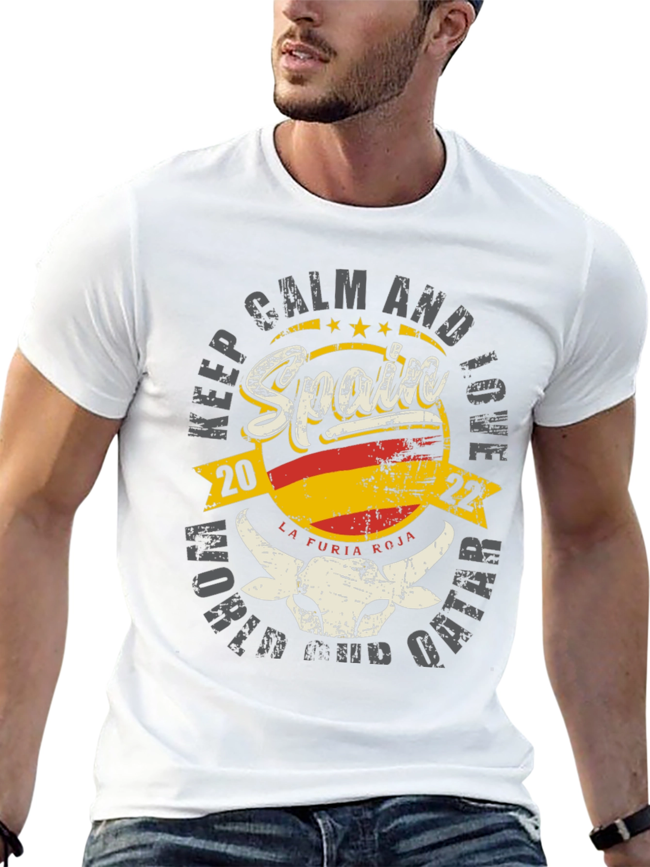 Spain World Cup 2022 La Furia Roja T-Shirt