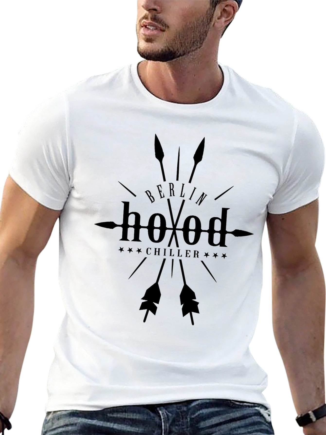 Berlin Hoxod Chiller Black Graphic T-Shirt