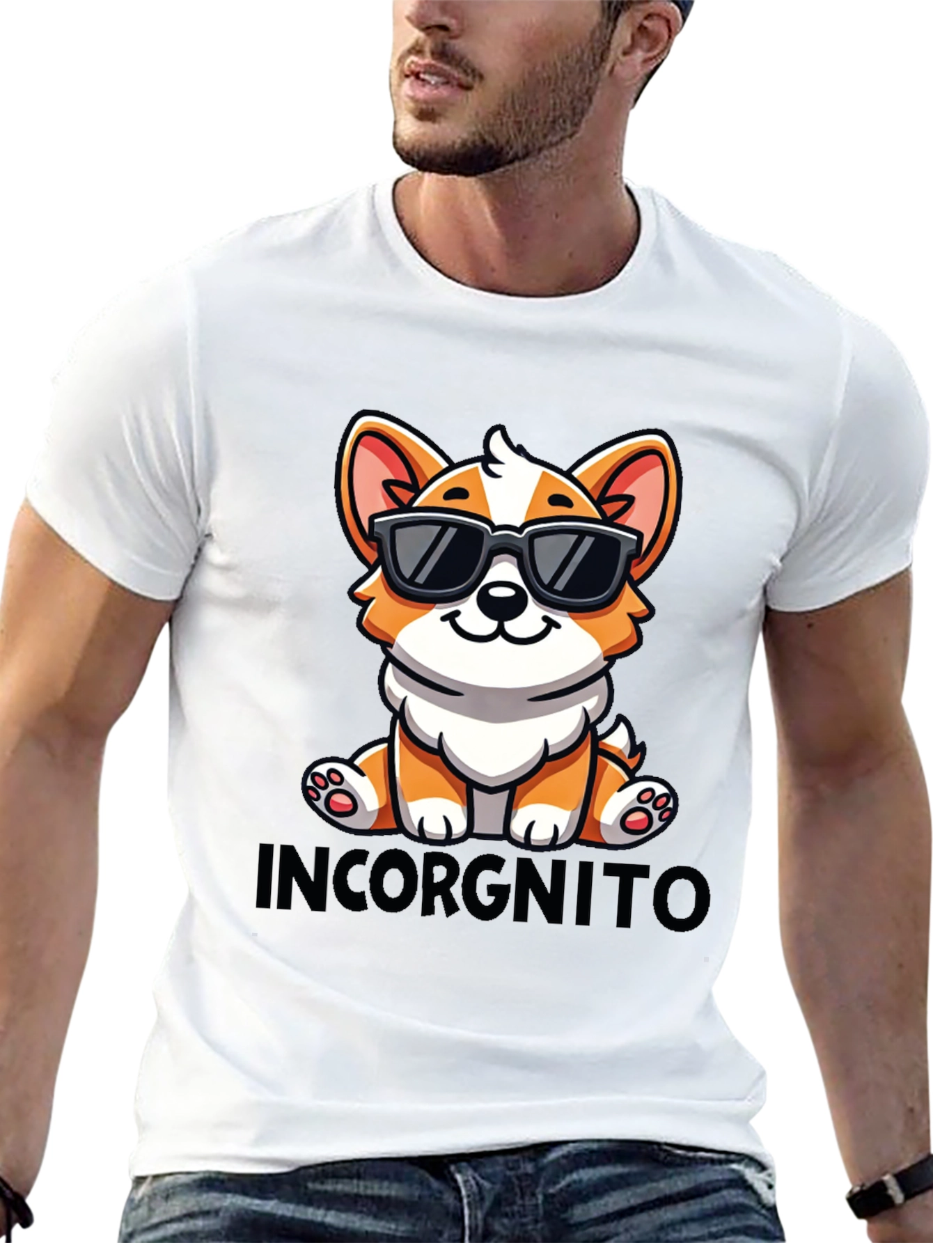 Incorgnito Corgi T-Shirt