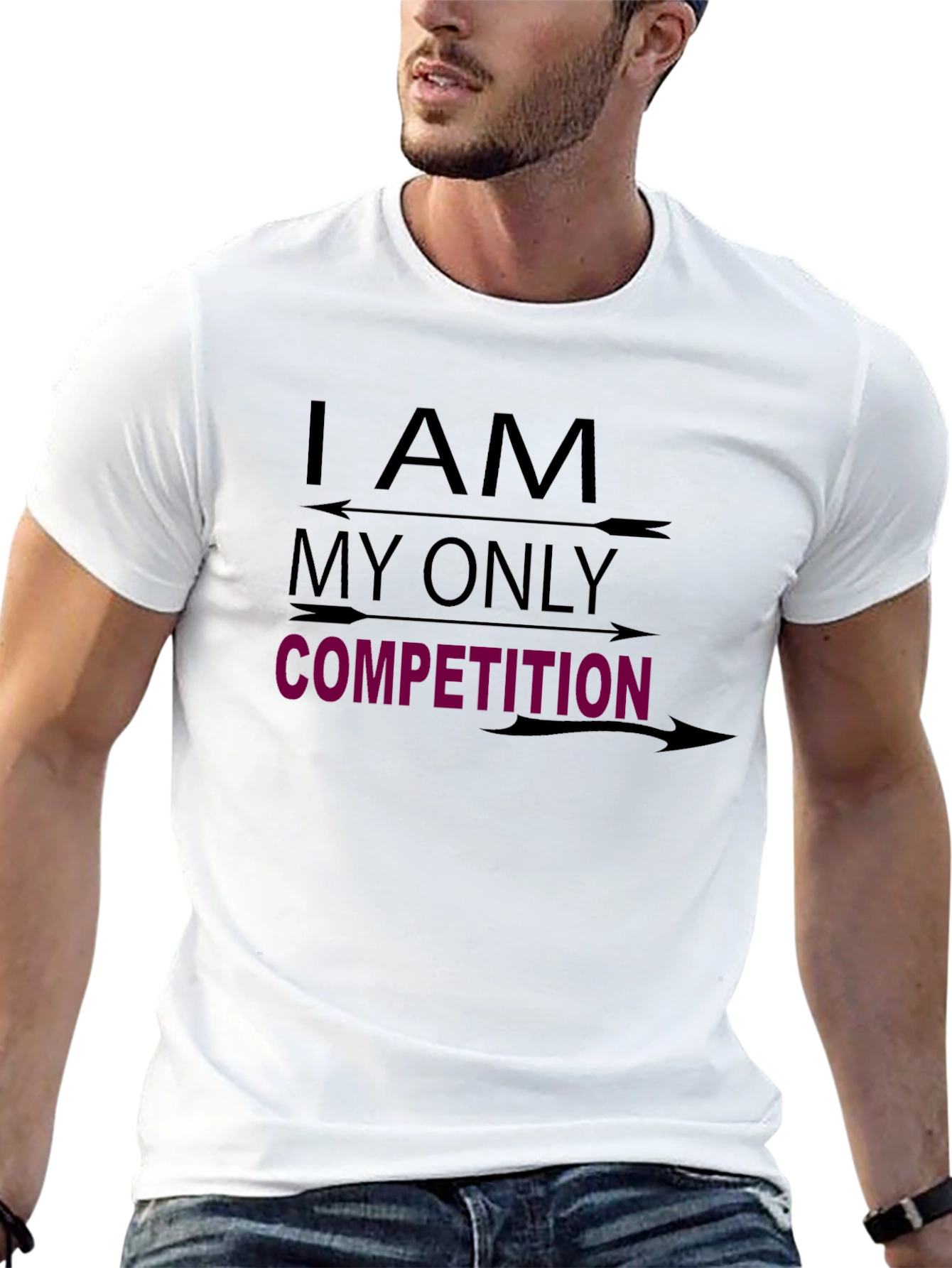 I AM MY ONLY COMPETITION Graphic Tee