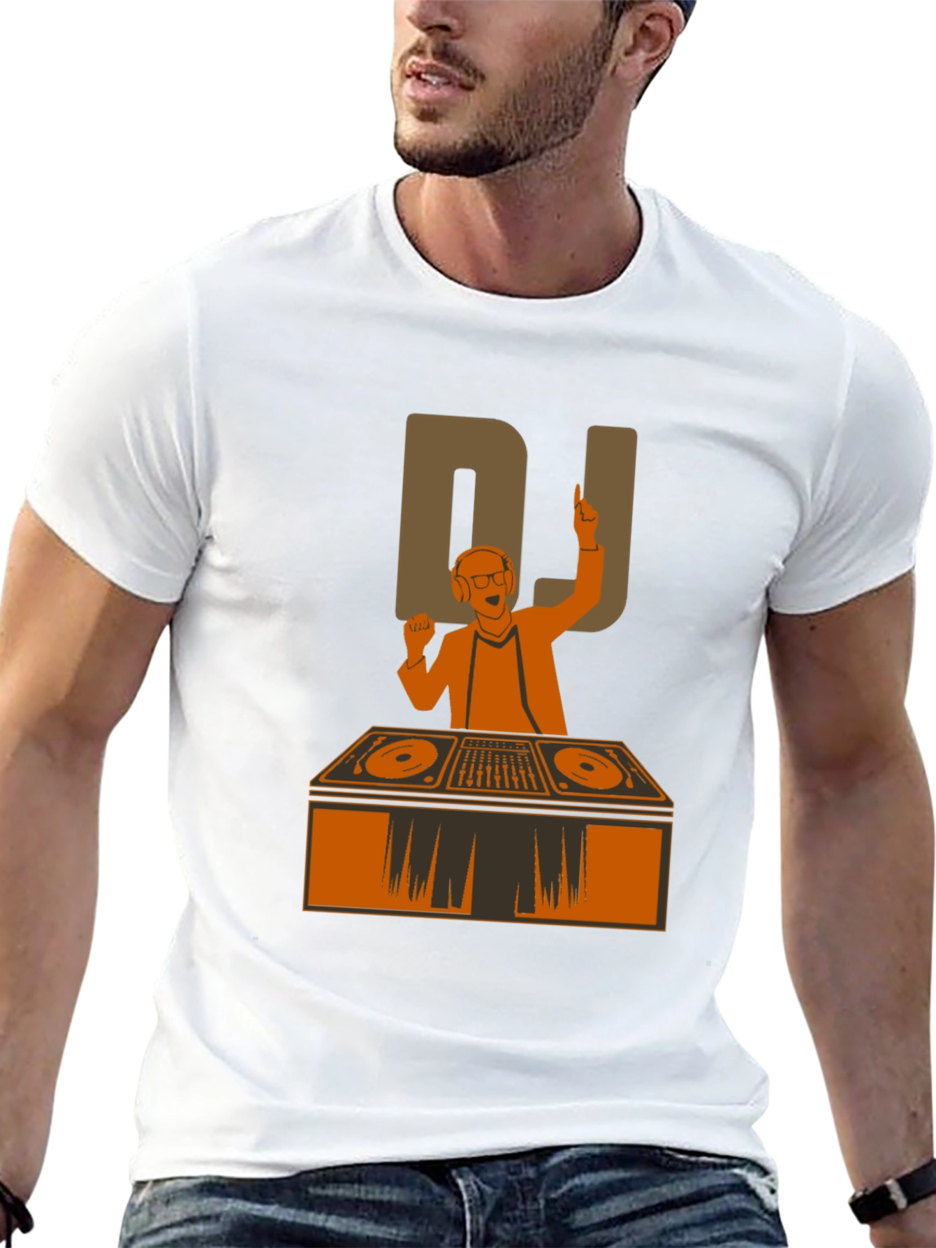 DJ Graphic Tee - Cool Music Lover T-Shirt