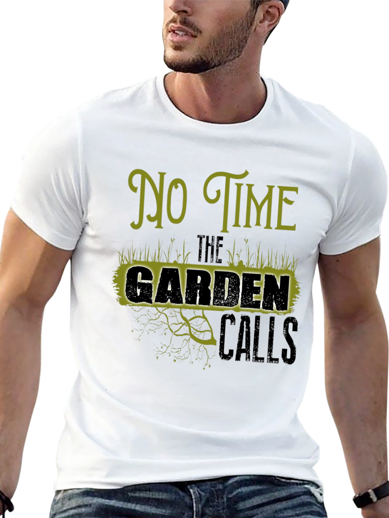 Gardening T-Shirt - No Time The Garden Calls