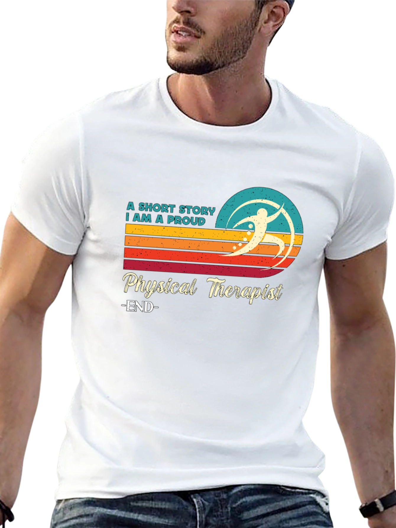 Physical Therapist Proud Retro T-Shirt