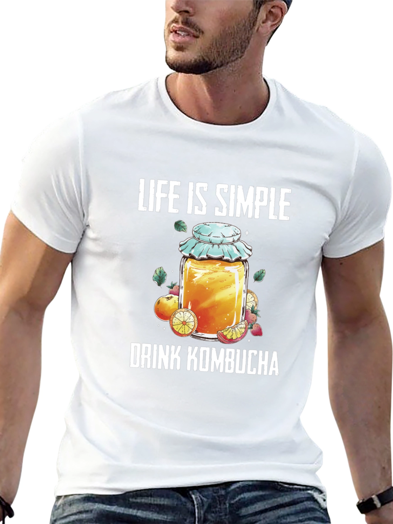 Life is Simple Drink Kombucha T-Shirt