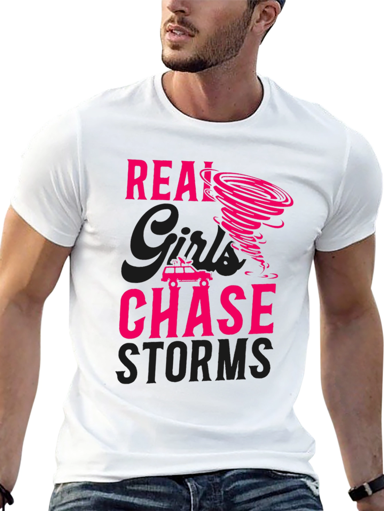 Storm Chaser Graphic T-Shirt Black